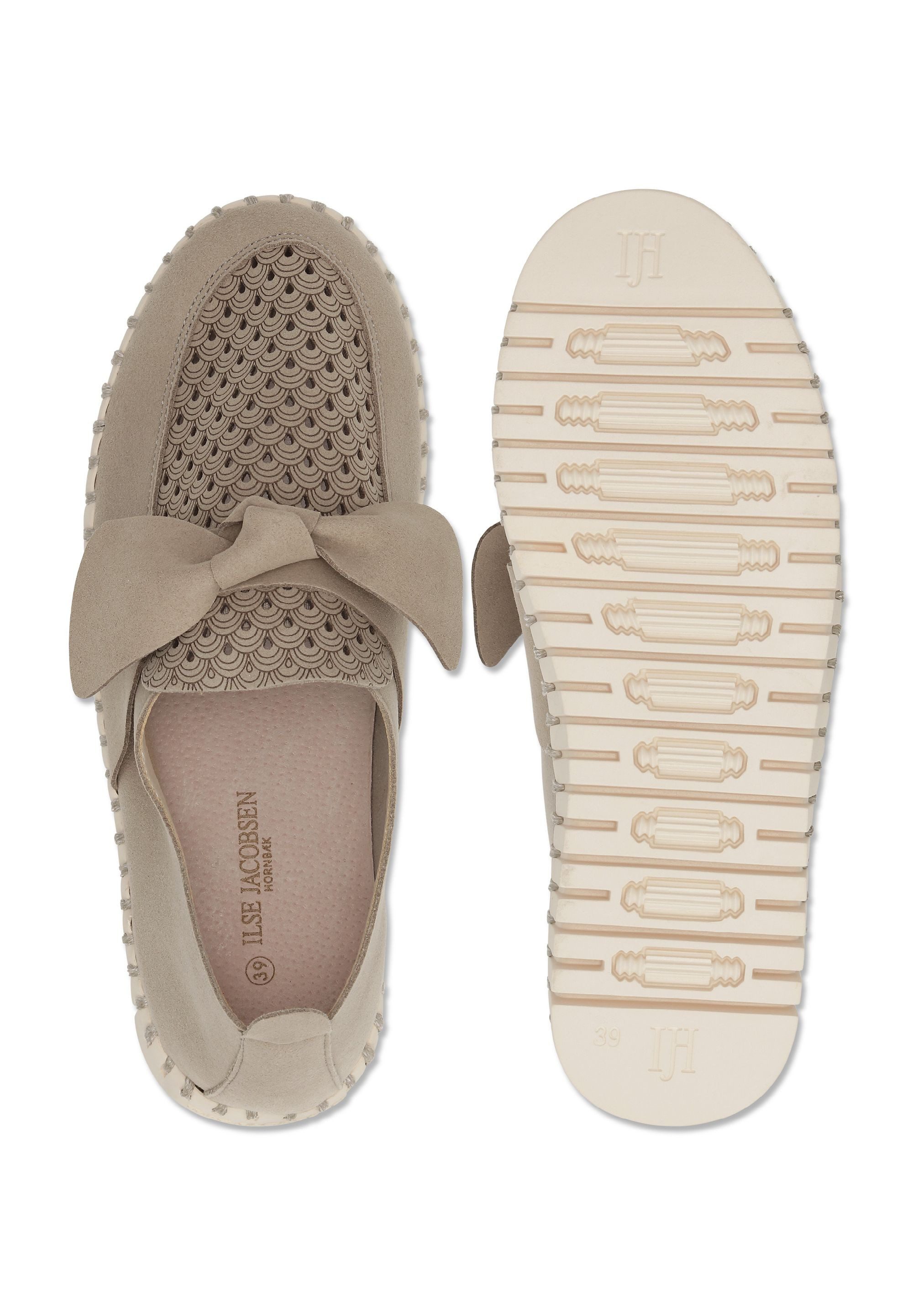 Ilse Jacobsen TULIP4086 Slipper Plateausohle, atmungsaktive Mikrofaser, hoher Tragekomfort