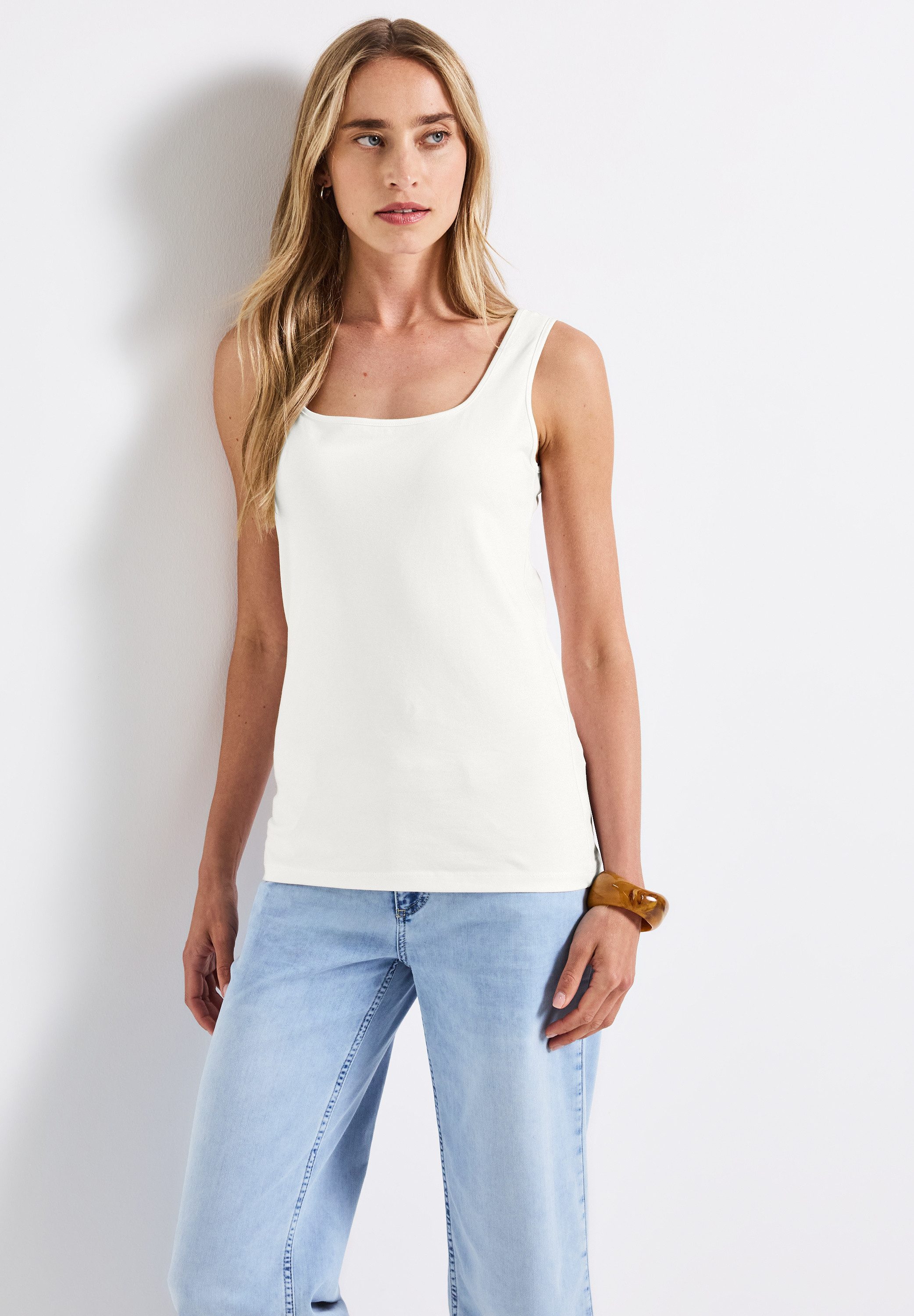 STREET ONE Shirttop mit Square Neck
