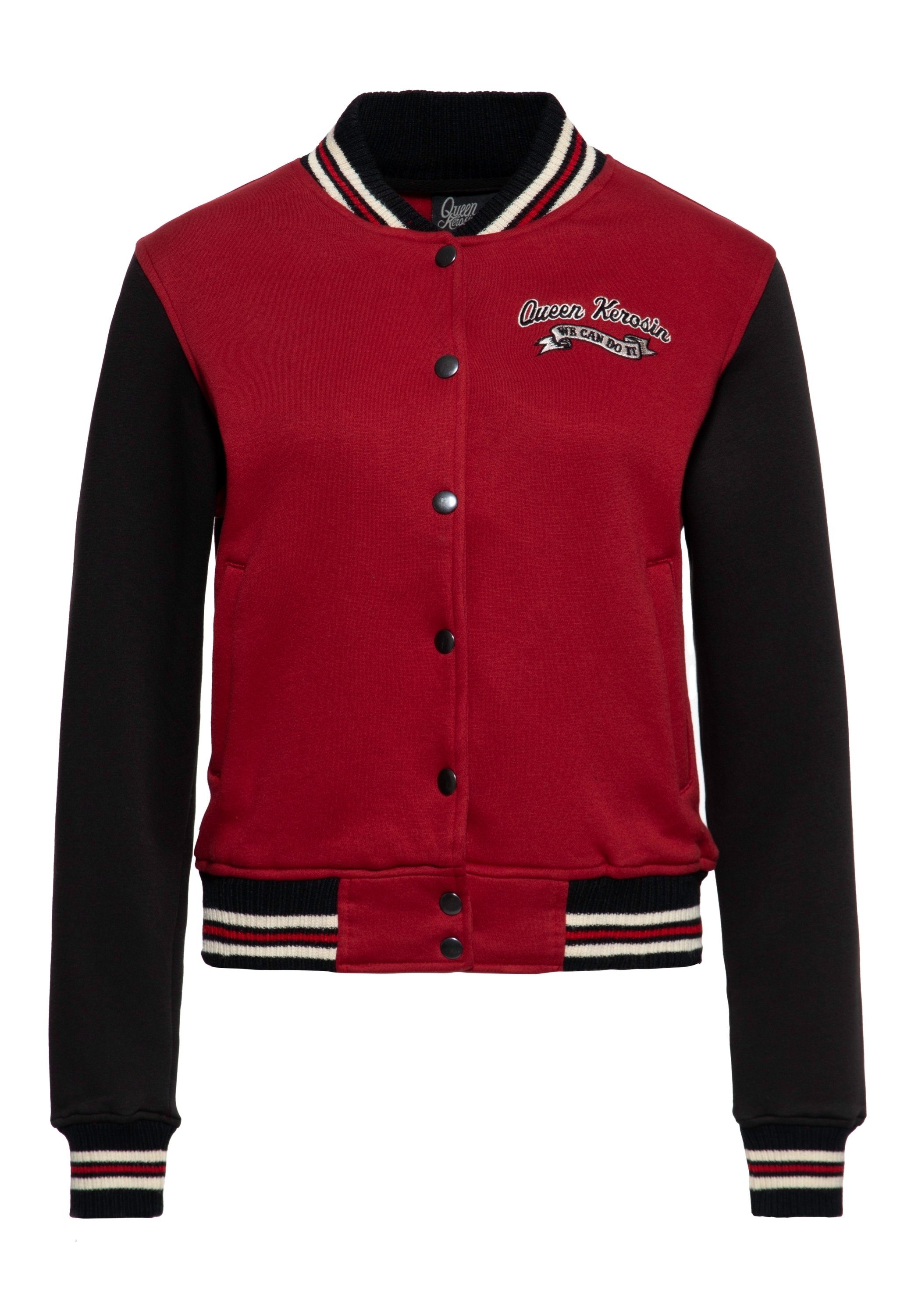 QueenKerosin Collegejacke We Can Do It günstig online kaufen