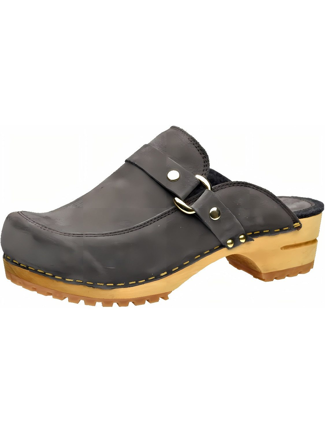 Sanita Wood-Lissy Open Clog