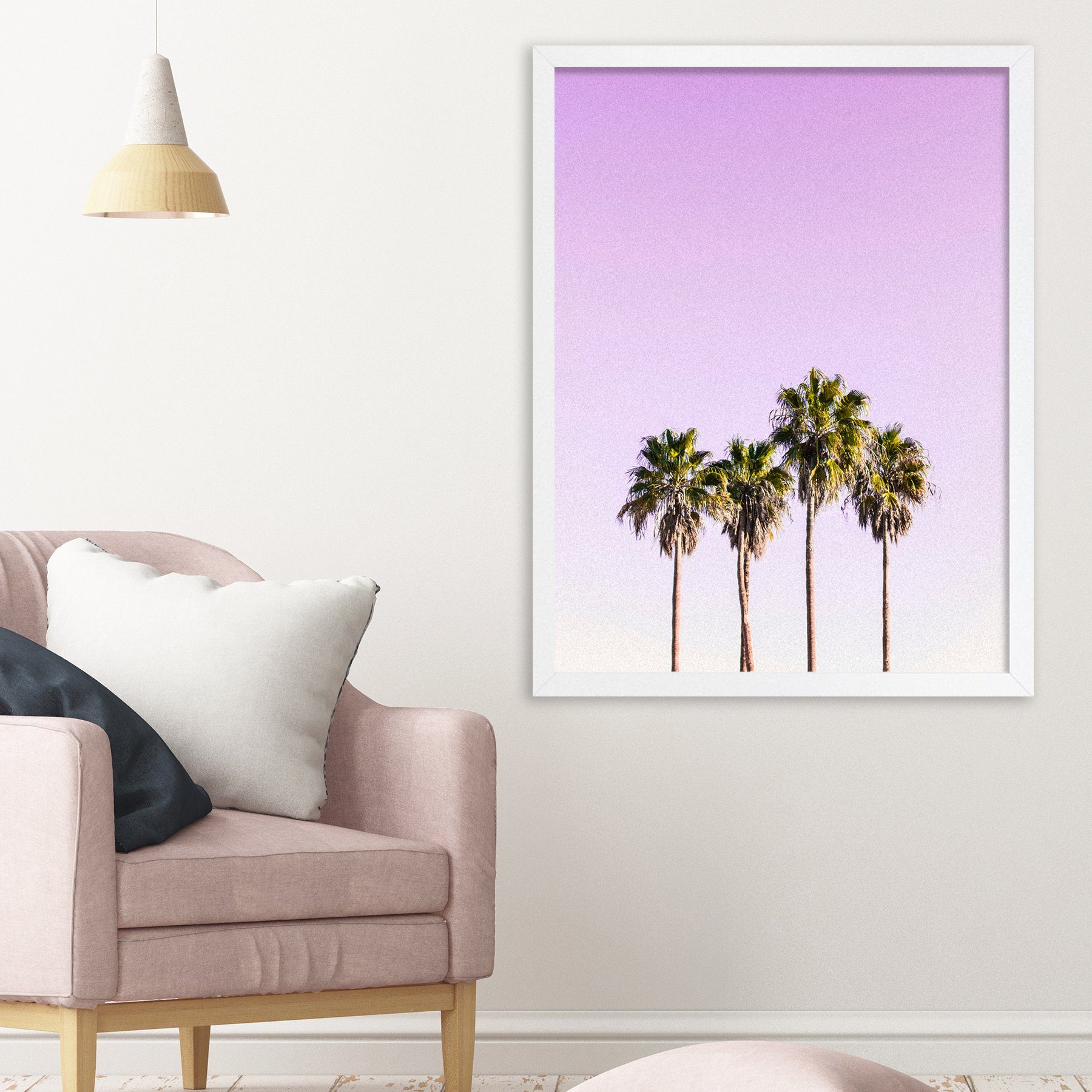 Close Up Bilderrahmen Posterrahmen 60 x 80 cm Holzdekor weiß günstig online kaufen