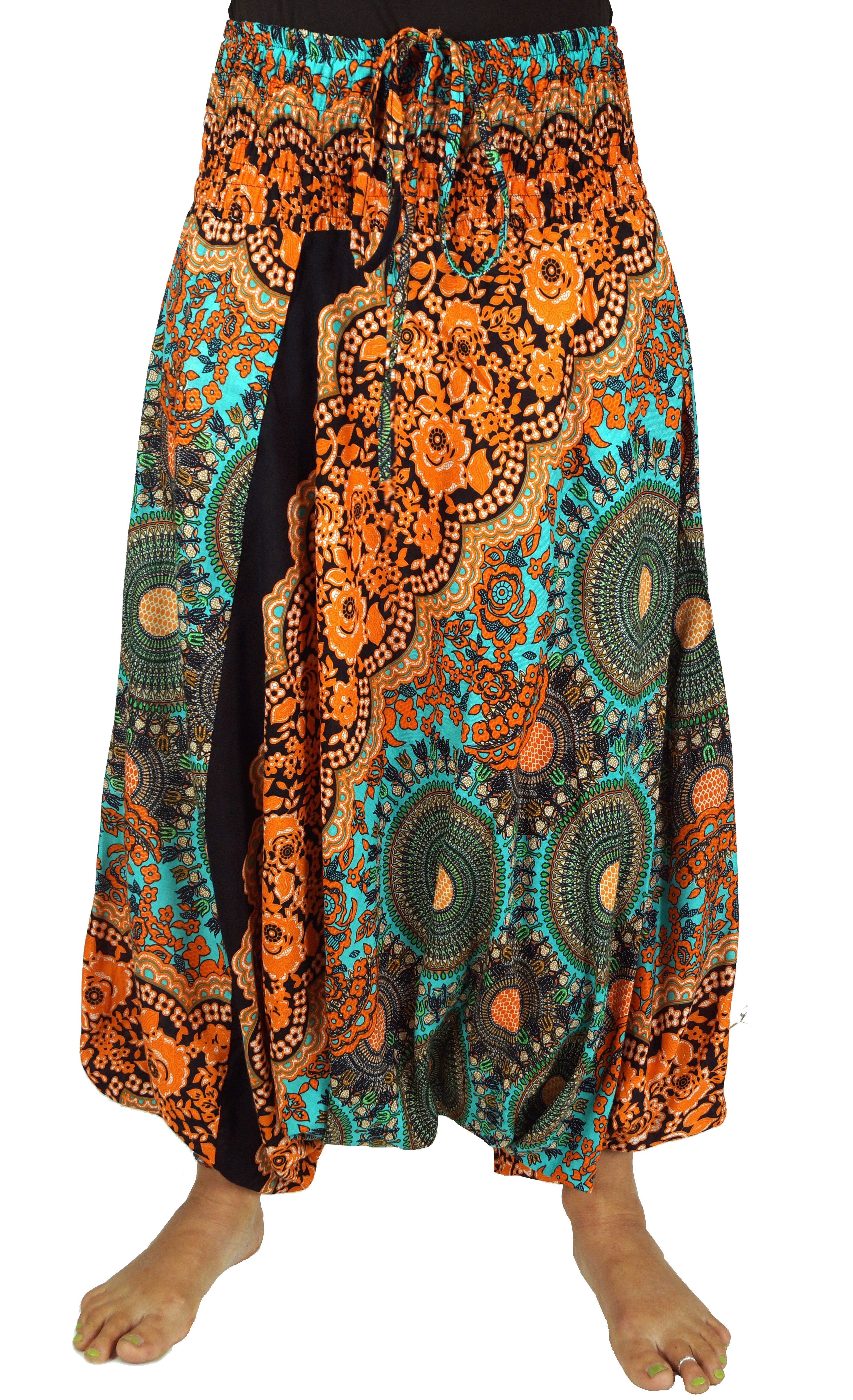 Guru-Shop Relaxhose Afghani Hose, Overall, Jumpsuit, Haremshose,.. Ethno Style, alternative Bekleidung