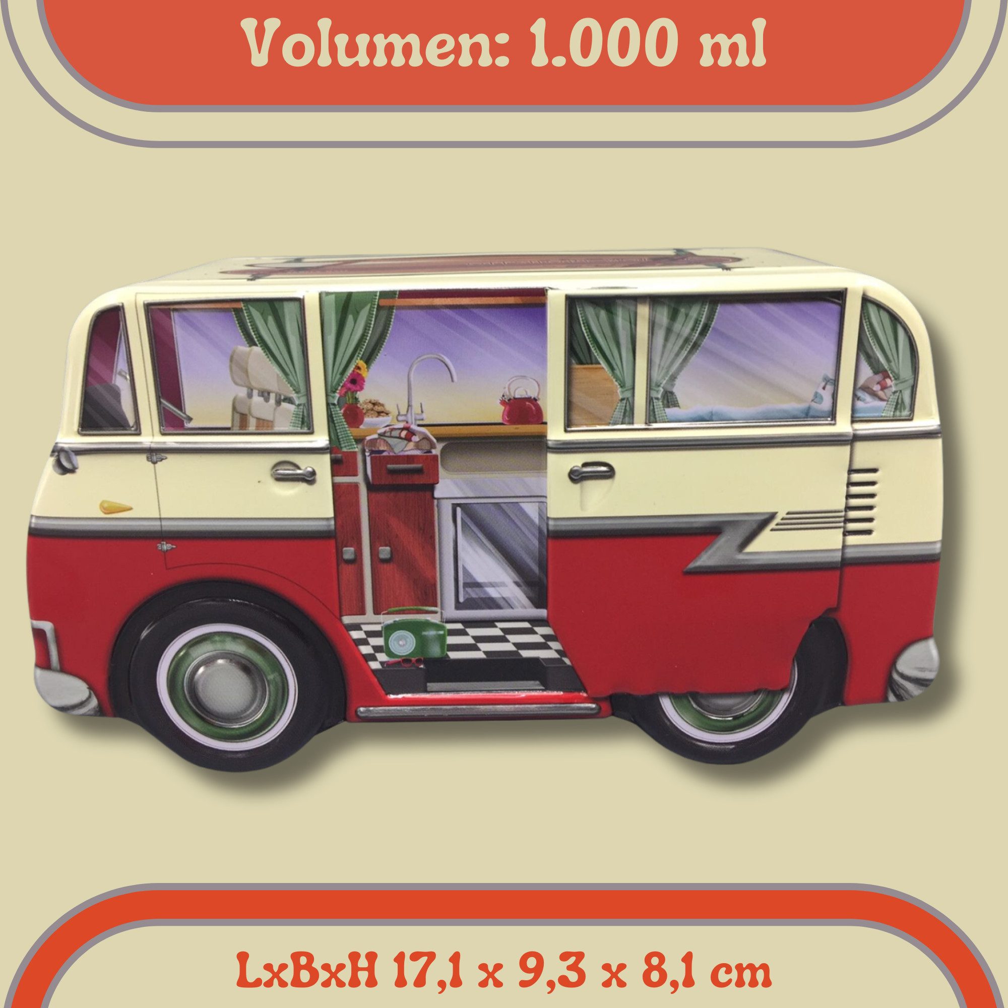 MediMuc Keksdose Mini Camper Van