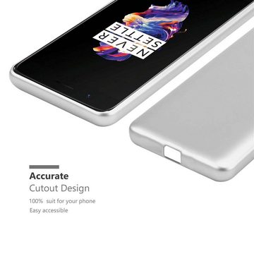 Cadorabo Handyhülle OnePlus 5 OnePlus 5, Flexible TPU Silikon Handy Schutzhülle - Hülle - ultra slim