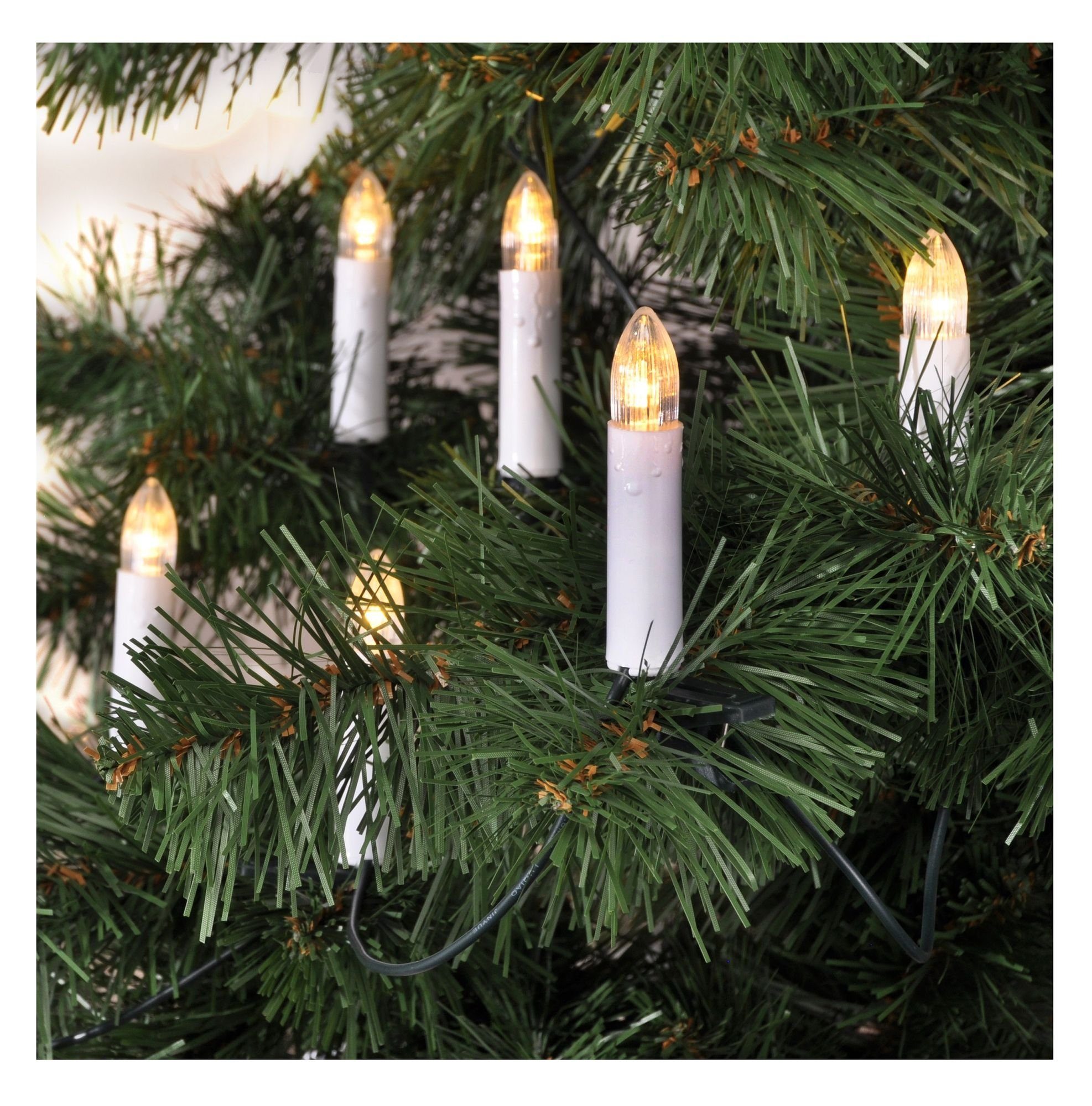 GartenHero LED-Lichterkette Lichterkette 20 LED Lichtschlauch Kerzen Weihna günstig online kaufen