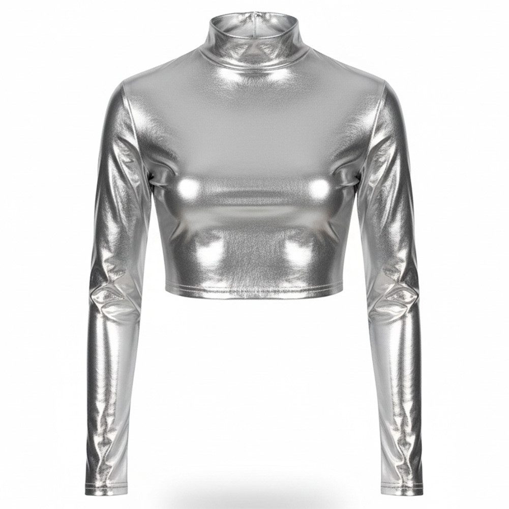 Kostüm Space Top silber
