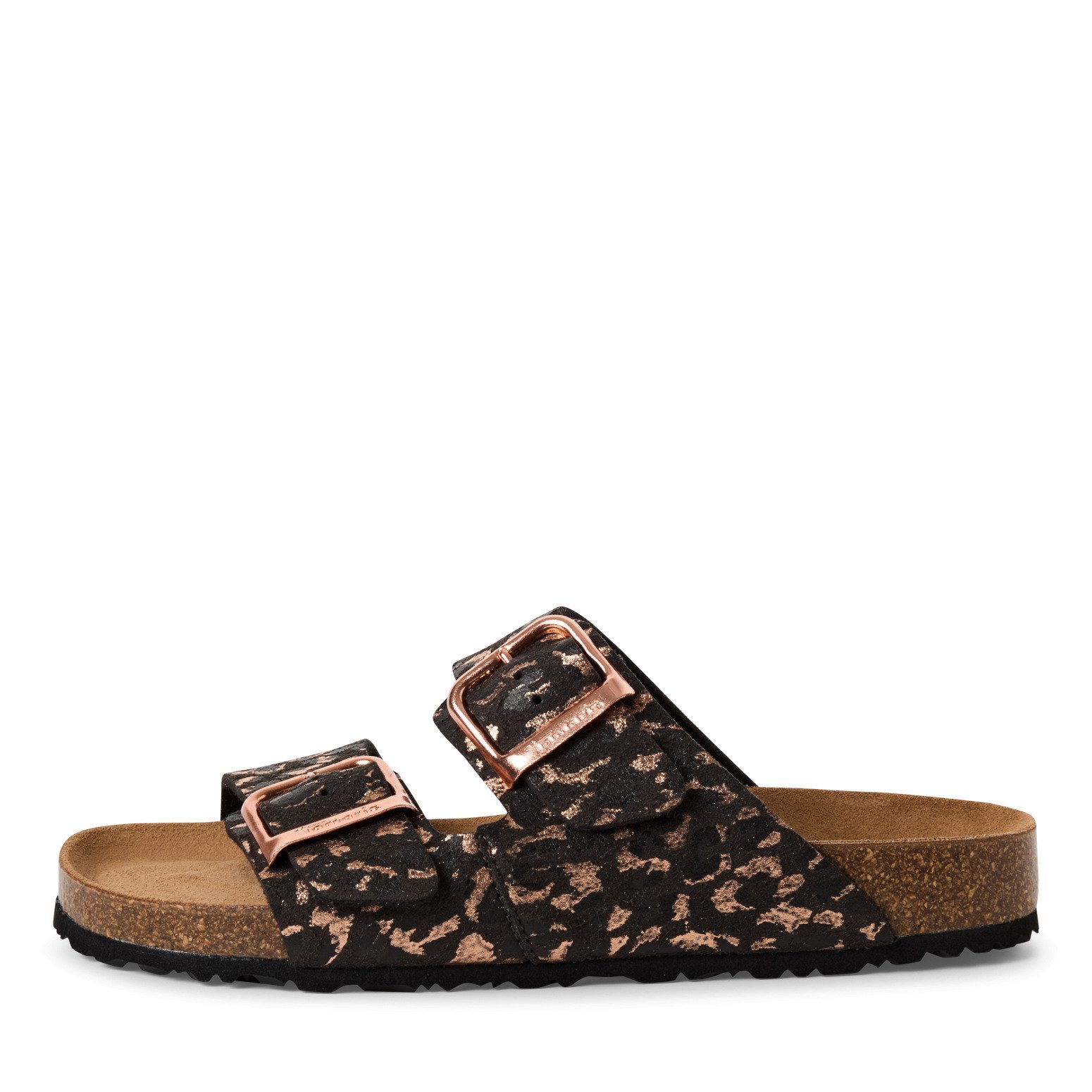 Tamaris TAMARIS Damen Pantolette 1-27503-42-090 BLACK/LEOPARD günstig online kaufen