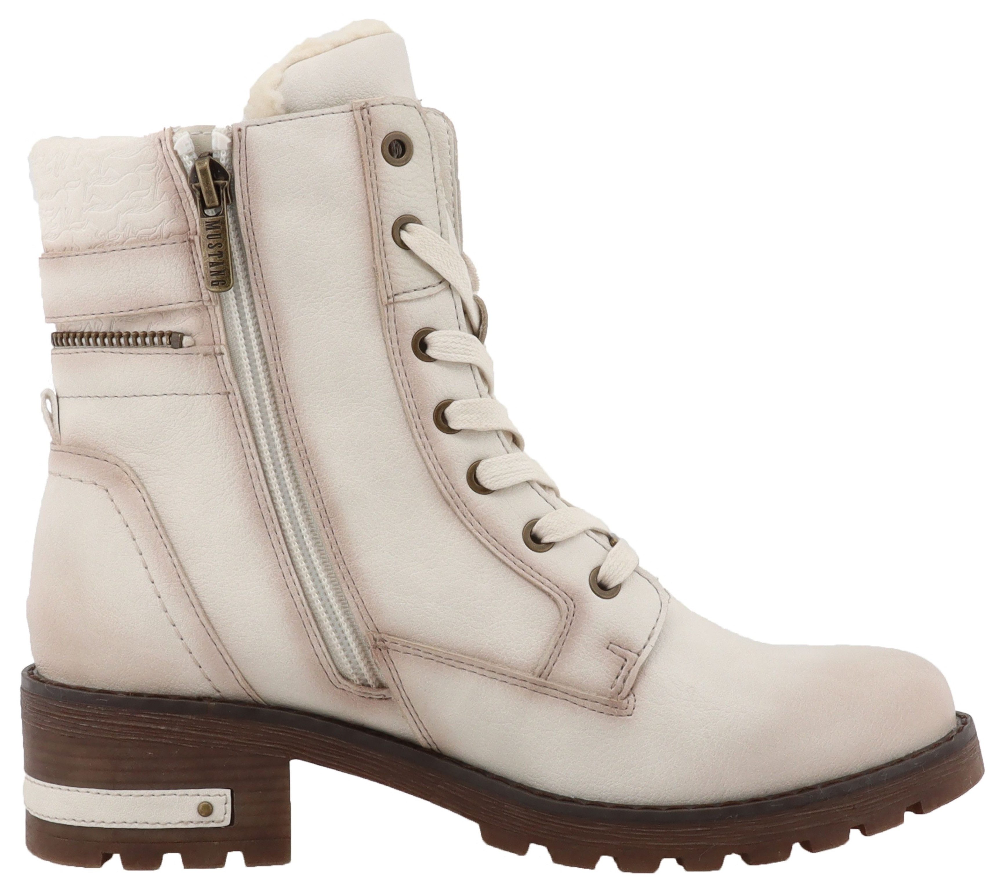 Mustang Shoes Haukea Winterstiefelette Winterstiefelette, Boots mit Innenreißveschluss