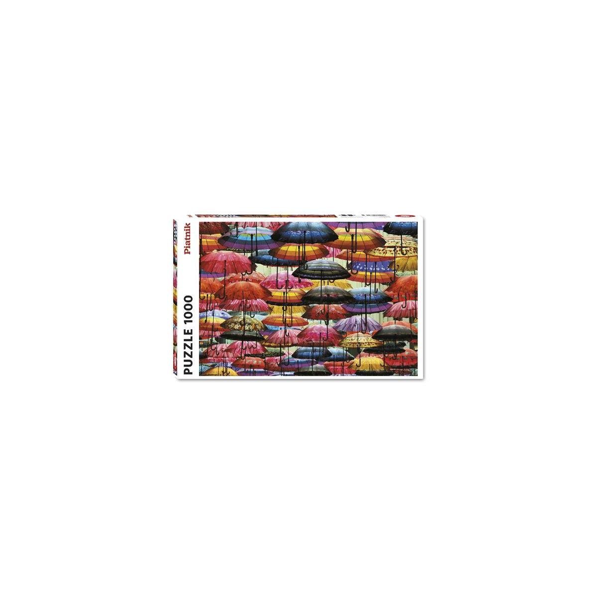 Piatnik Puzzle 5487 - Kunterbunte Schirme - Puzzle, 1000 Teile, 1000 Puzzleteile