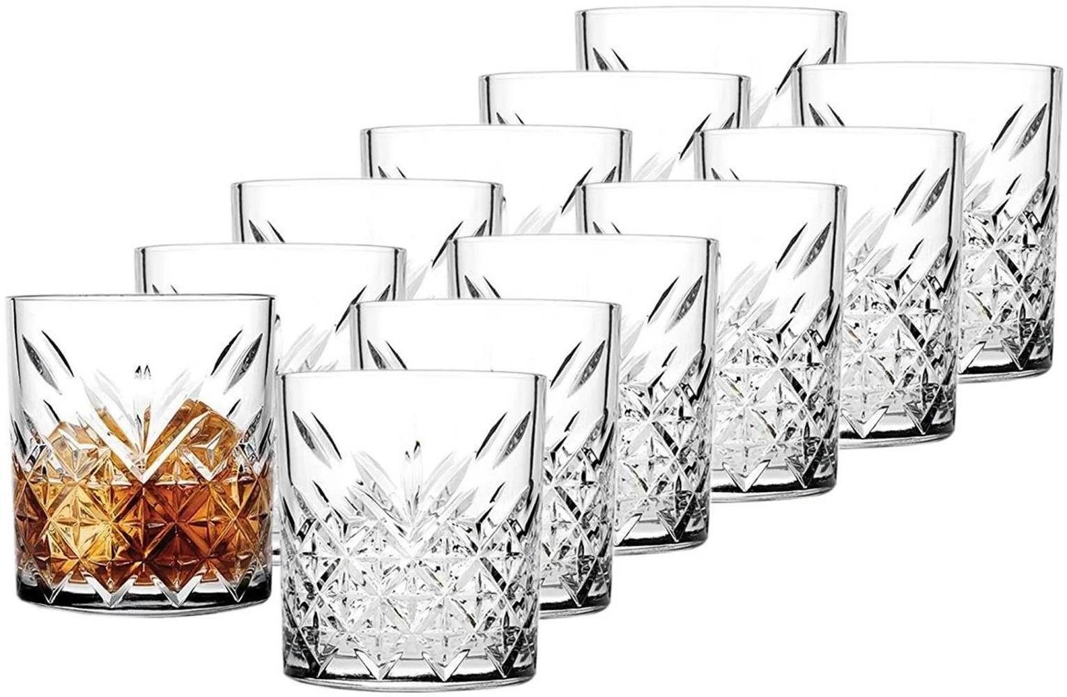 Pasabahce Cocktailglas Timeless Whiskybecher 345 ml 12er Set, Glas