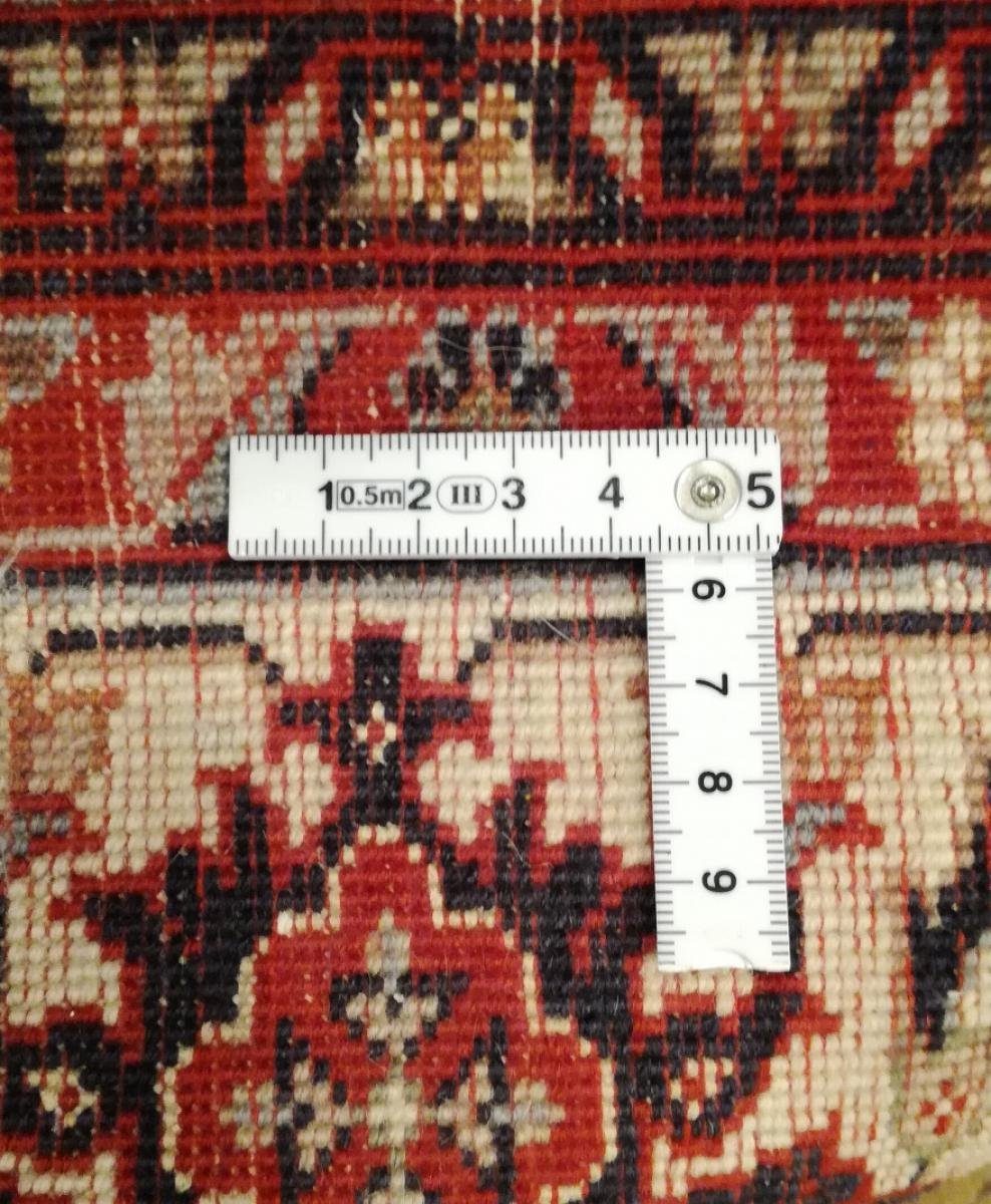 Bidjar 15 Höhe: Handgeknüpfter Trading, mm Nain rechteckig, Indo Orientteppich, 139x199 Orientteppich