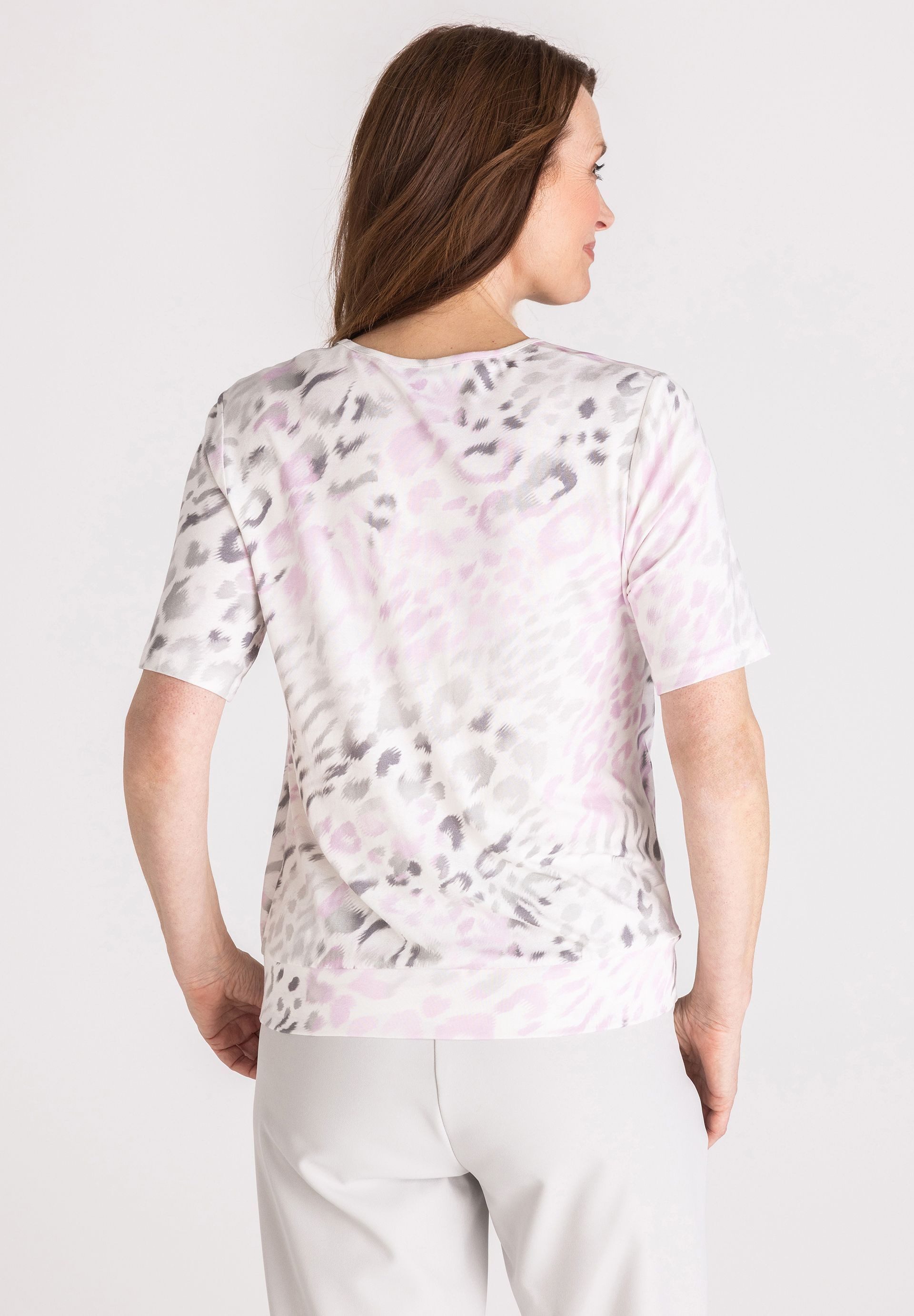 FRANK WALDER Blusenshirt mit sanften Falten