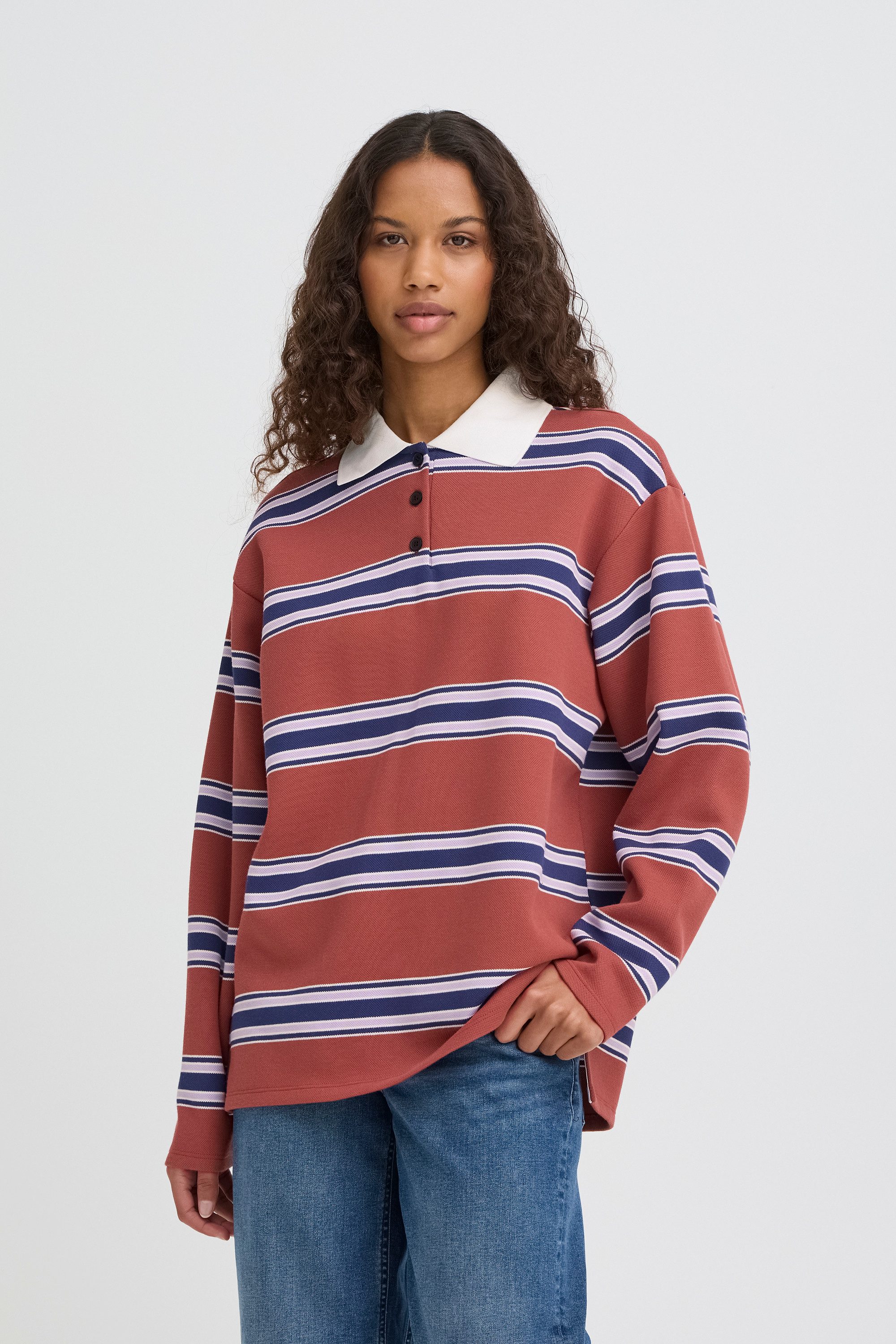 Ichi Poloshirt Langarm IHOPHIA
