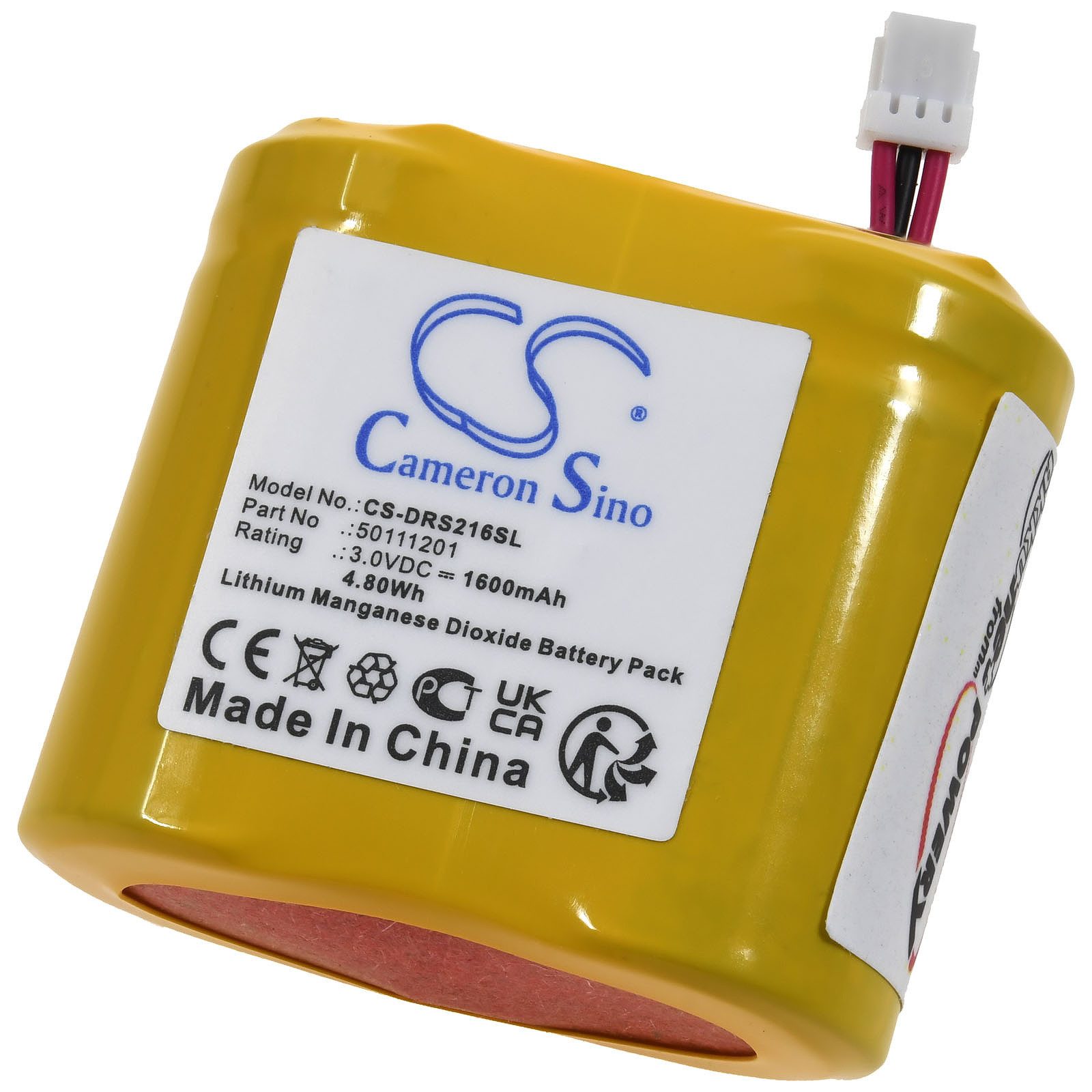 Powery Batterie für Dorma ELS Pro Batterie, (3 V)
