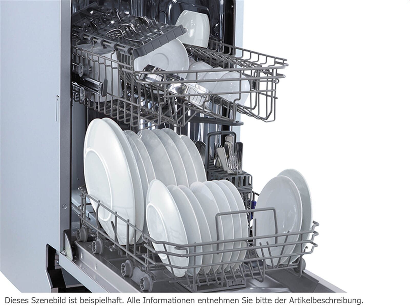 Oranier vollintegrierbarer Geschirrspüler GSV345, 9.0 l, 10 Maßgedecke, Energiesparfunktion ECO