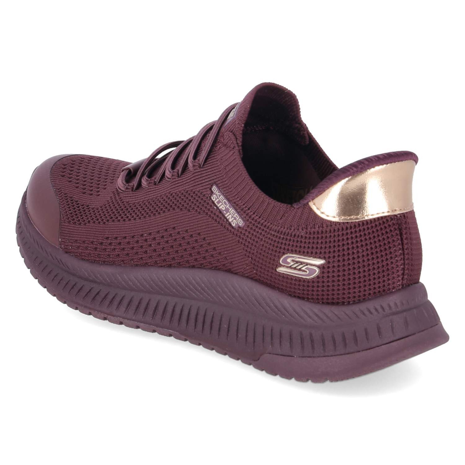 Skechers Skechers 117743 BURG Damen Textil red Slipper