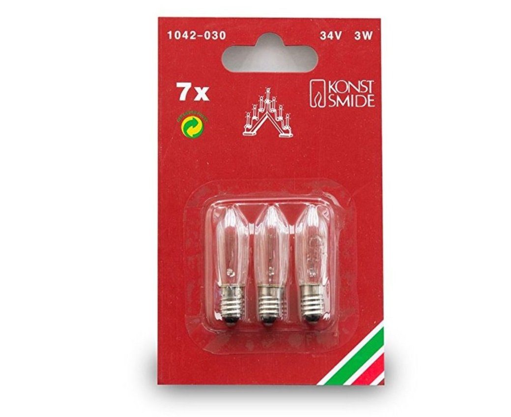 KONSTSMIDE LED-Lichterkette KONSTSMIDE 1042-030 Ersatzbirnen F A 7 Flg. Leu günstig online kaufen