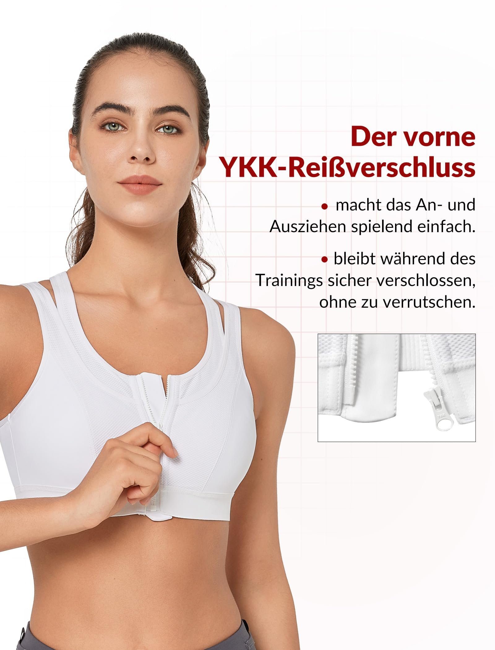 Lemorosy Push-Up BH Mit Bügel – T-Shirt BH, V-Ausschnitt, Multiway Träger, Starker Halt