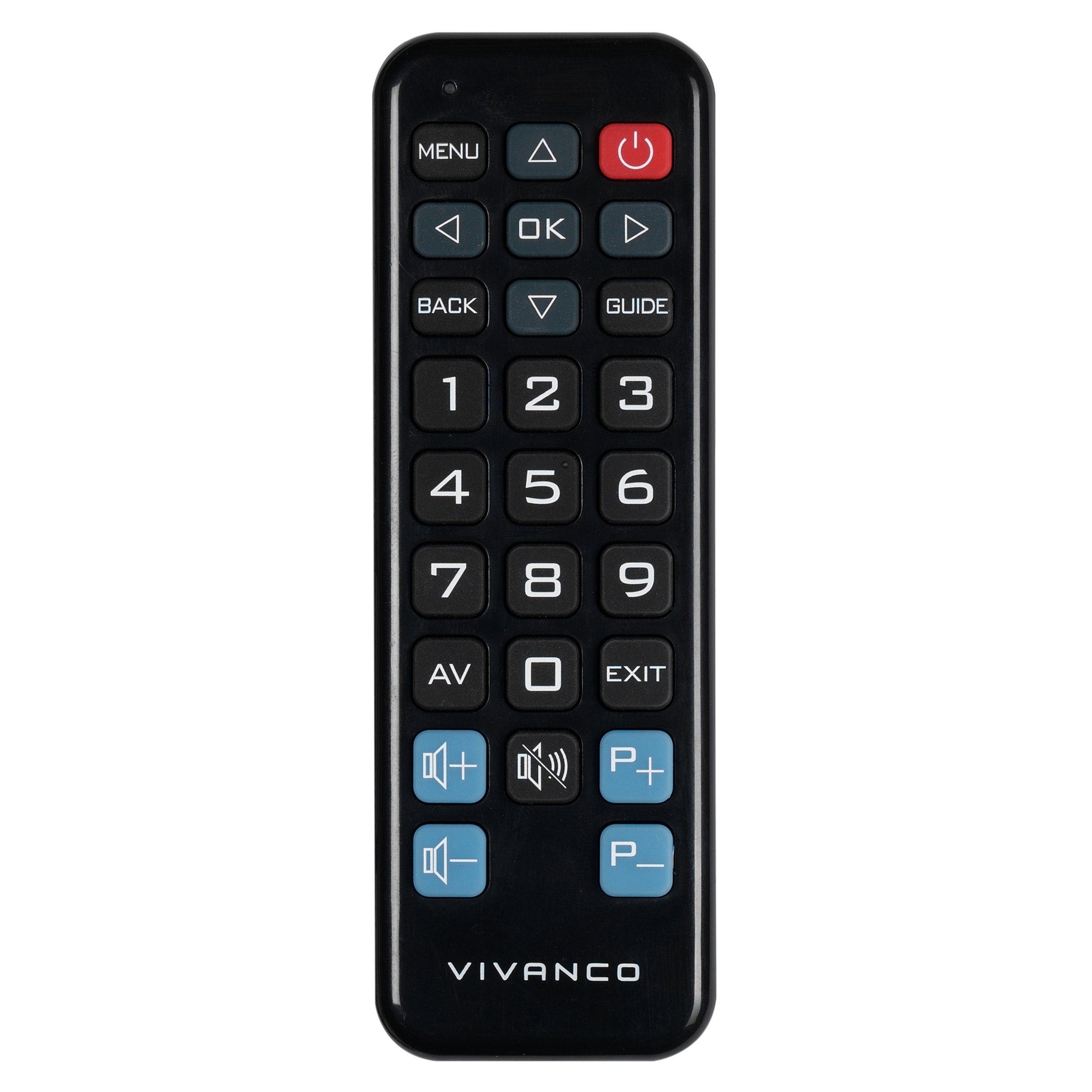 Vivanco Fernbedienung (Zapper Ersatz Fernbedienung kompatibel mit LG, Sofort einsatzbere)