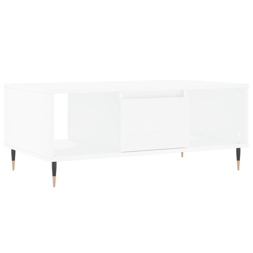 vidaXL Couchtisch Couchtisch Weiß 90x50x36,5 cm günstig online kaufen
