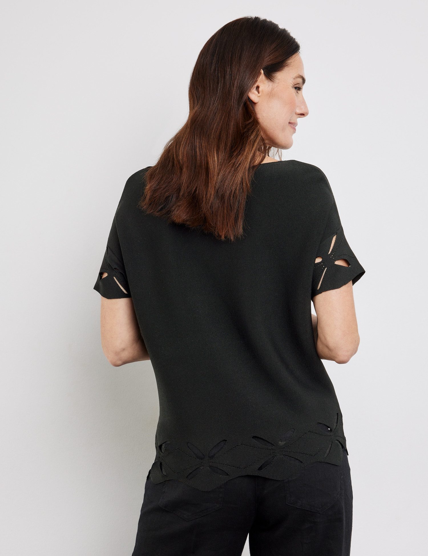 GERRY WEBER Kurzarmpullover