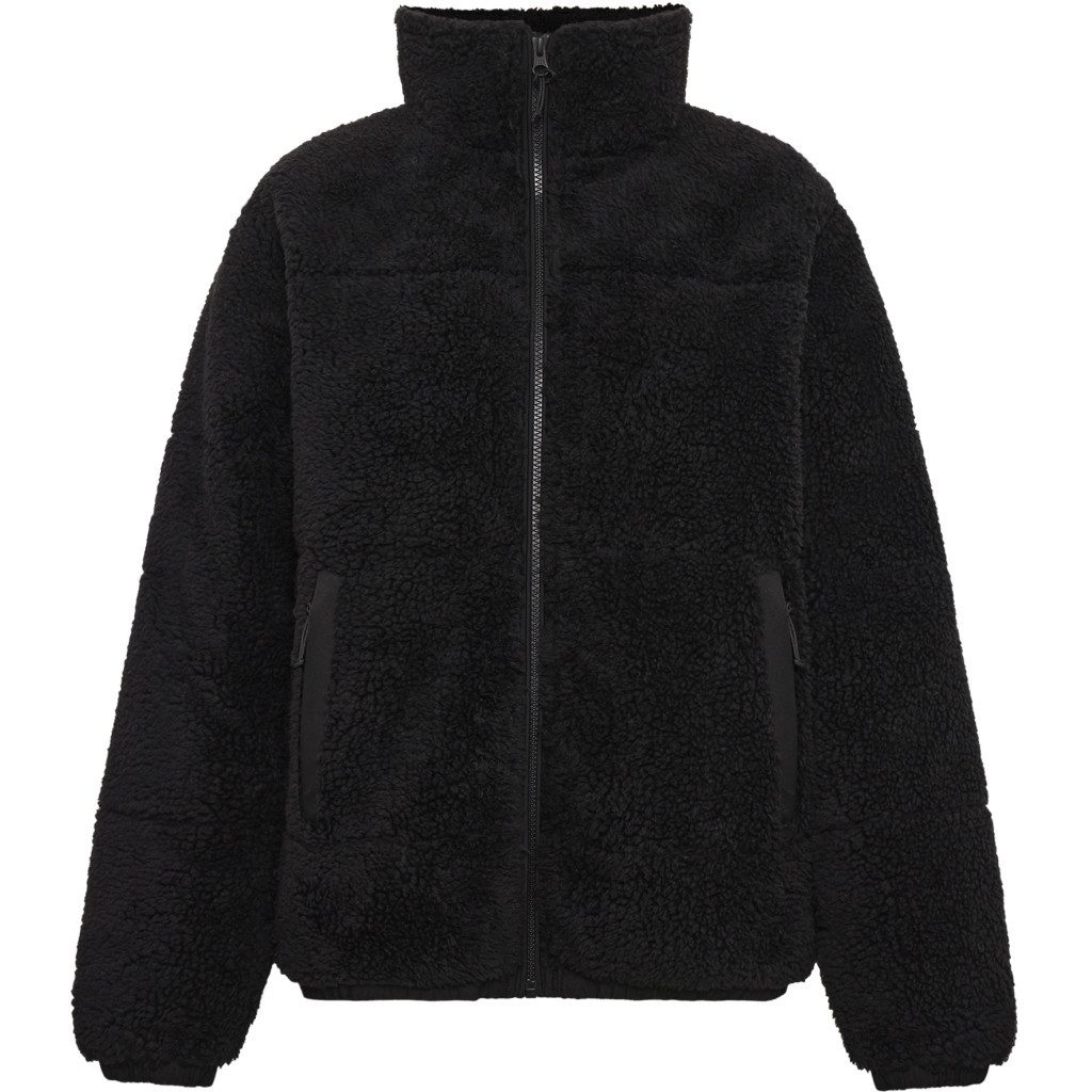 GRUNT Winterjacke GRLaus (1-St) GRUNT Jungen Teddyjacke „GRLaus“ – warme Fleecejacke mit Stehkragen
