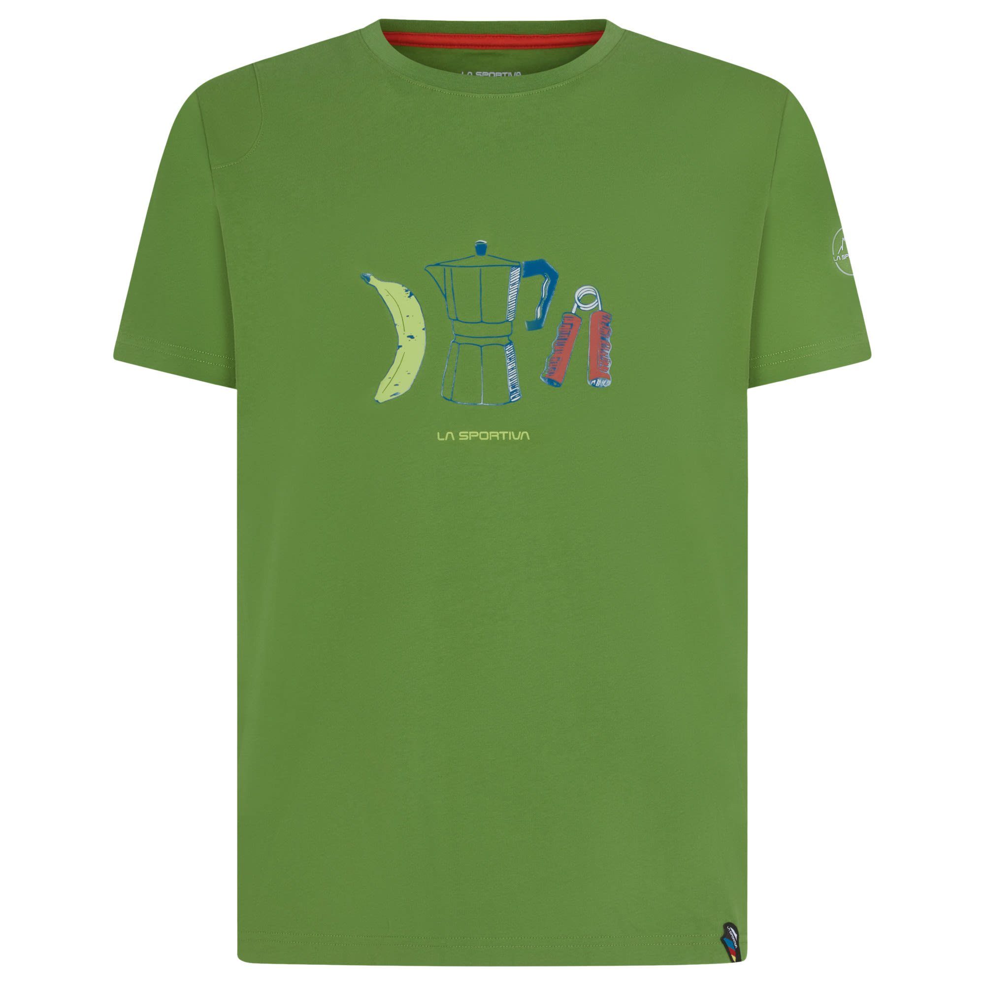 La Sportiva T-Shirt La Sportiva M Breakfast T-shirt Herren Kale