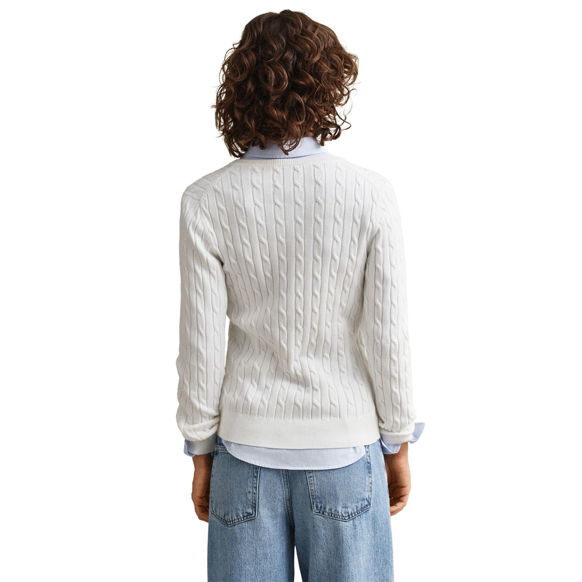 Gant Sweater Damen Strickjacke Baumwolle