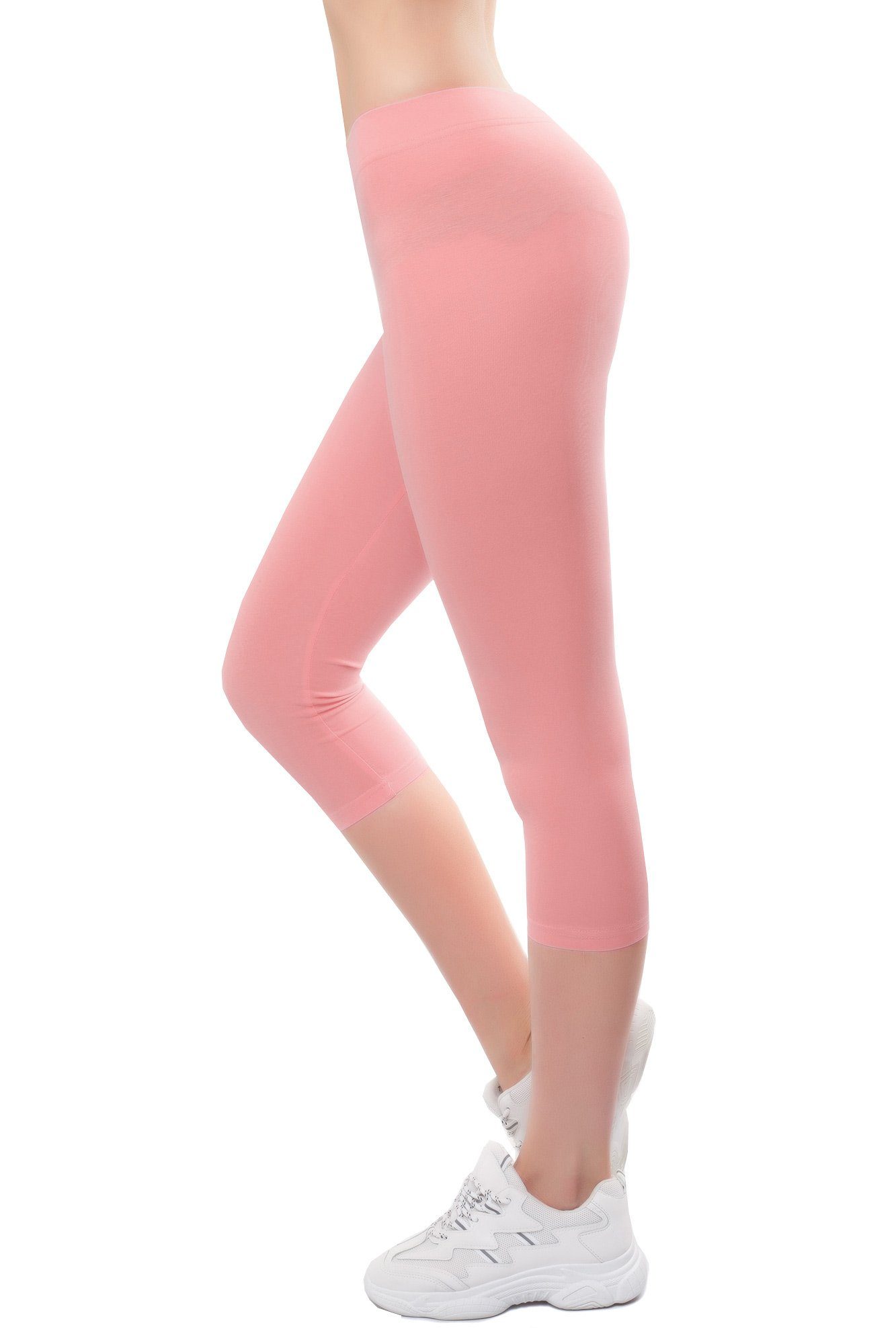 Bongual Caprileggings Basics (Spar-Set) mit Komfortbund