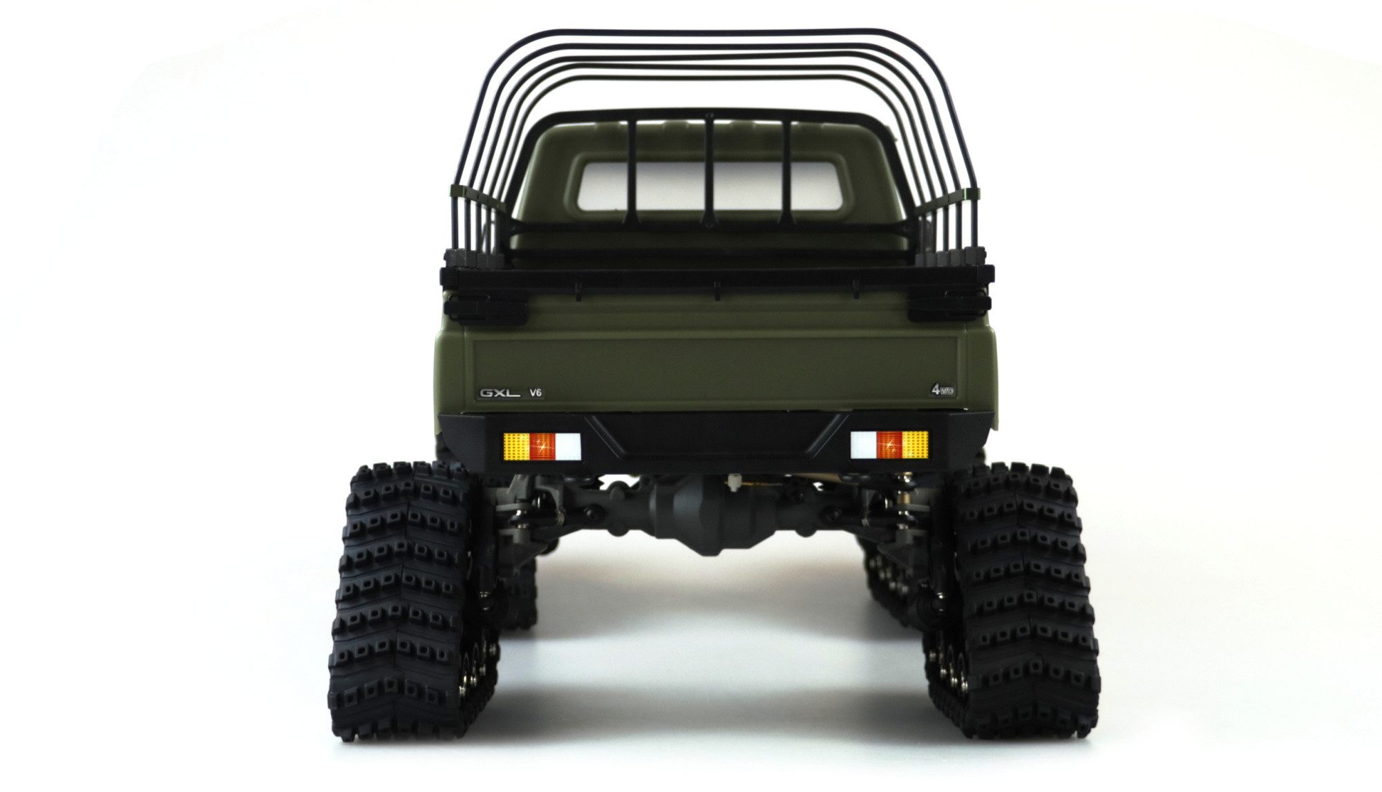 Amewi RC-Buggy Amewi RC Scale Crawler AMXRock RCX10PTS Pick-Up 1:10, RTR grau