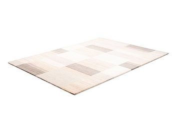 Teppich New York Boxes, THEKO, Rechteckig, 160 x 230 cm, Beige Multi