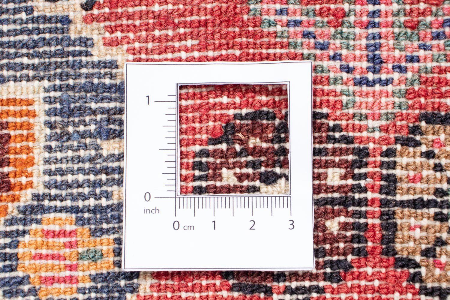 Orientteppich Perser - Nomadic - Einzelstück morgenland, Höhe: 110 mm, - mit 178 x cm Handgeknüpft, Wohnzimmer, rechteckig, Zertifikat dunkelrot, 10