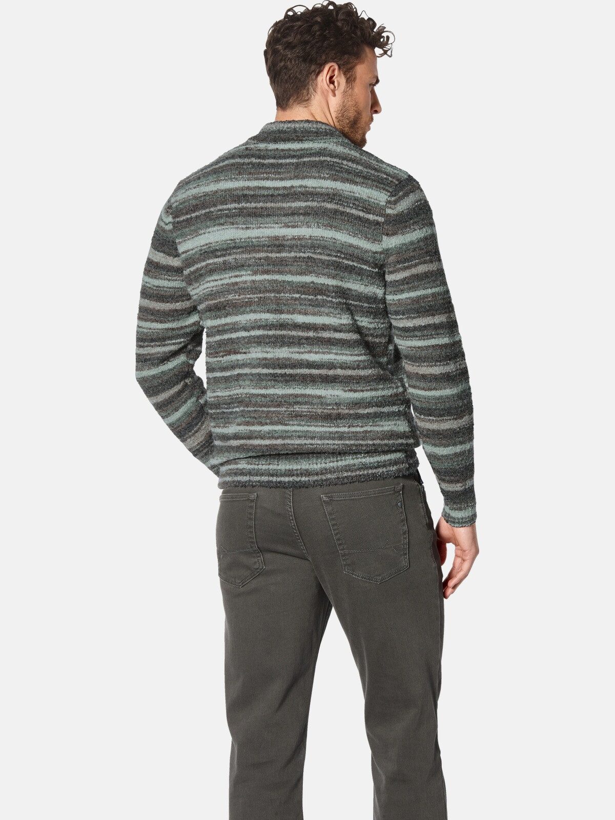Babista Strickpullover CRUDALESSI mit modischen Streifenmuster günstig online kaufen