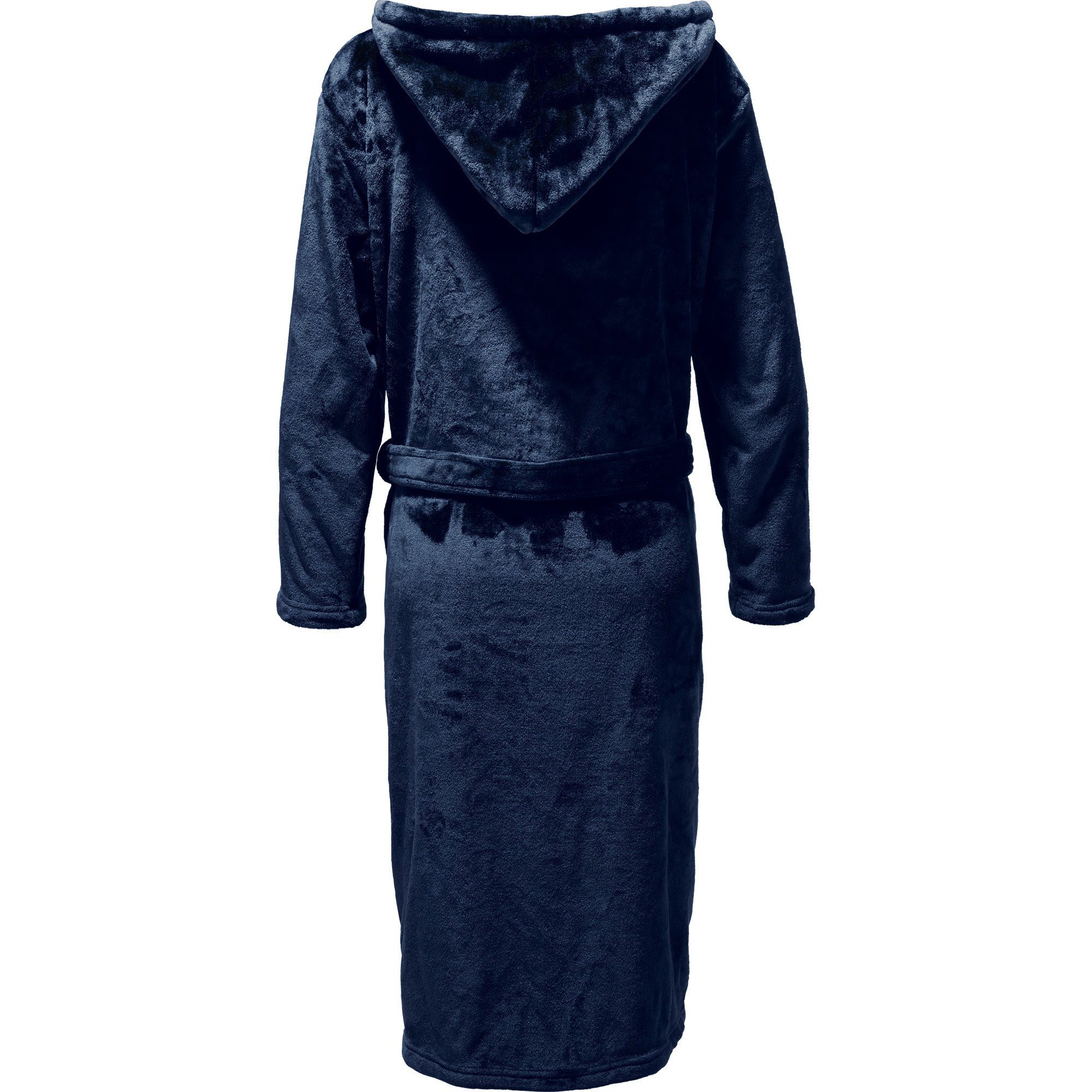 REDBEST Bademantel Unisex-Bademantel "Perris" mit Kapuze, Langform, Fleece, günstig online kaufen