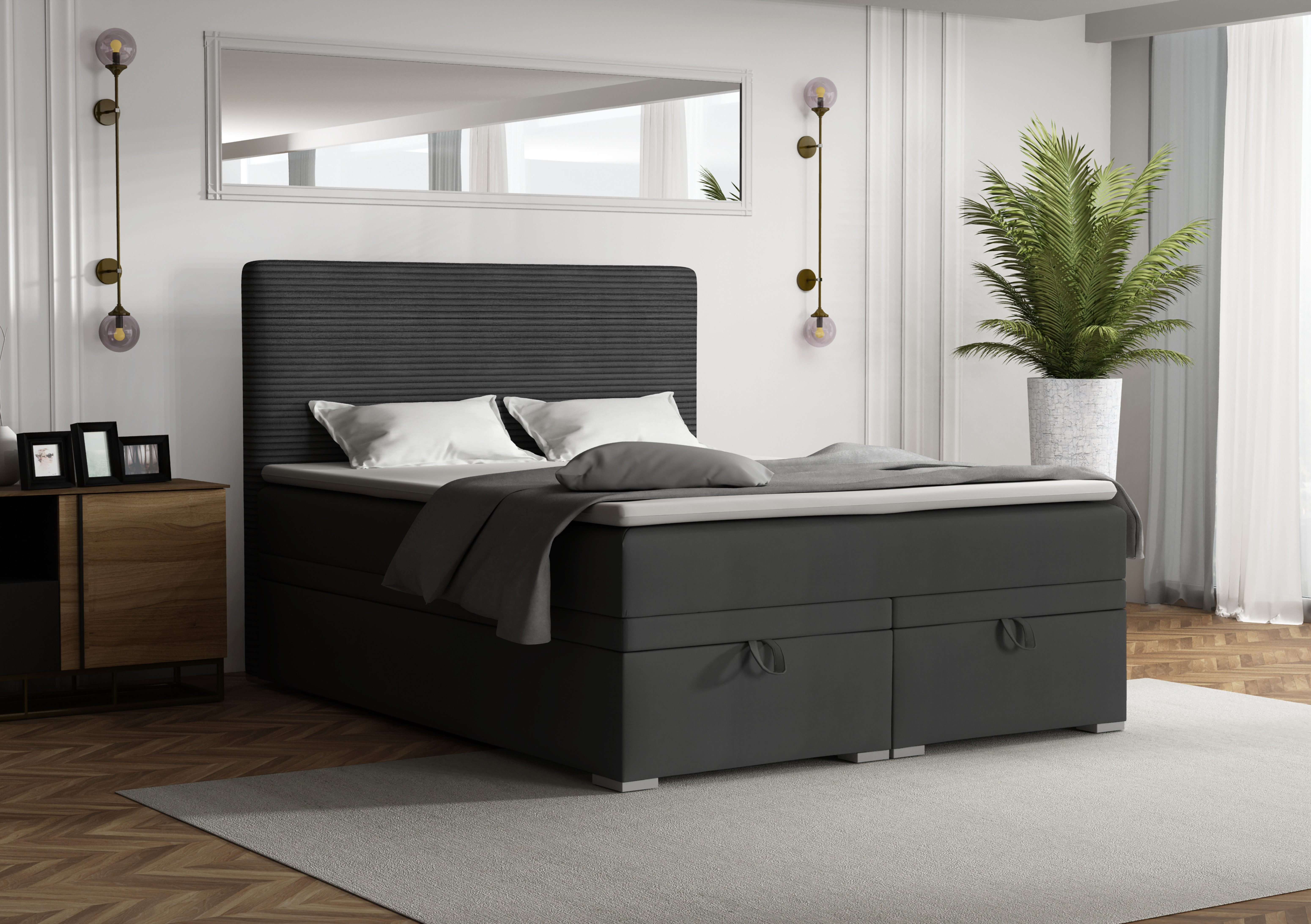 Deine Möbel 24 Boxspringbett DARO Boxbett günstig online kaufen