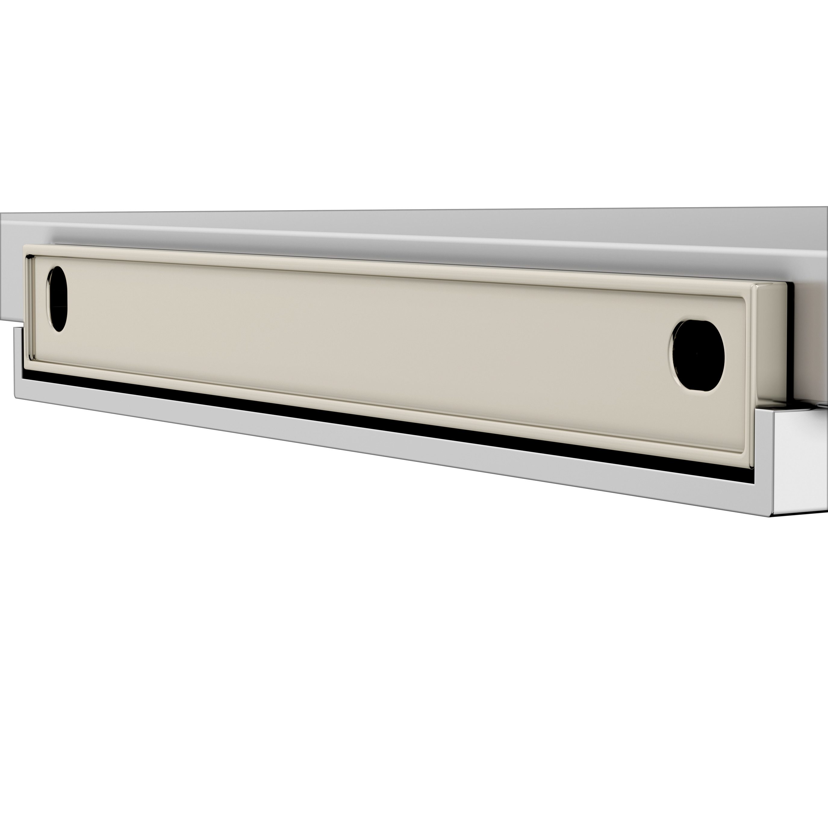 Keuco Duschablage Edition 400, 24 x 24 cm, Aluminium silber eloxiert, Made in Germany, Wandmontage