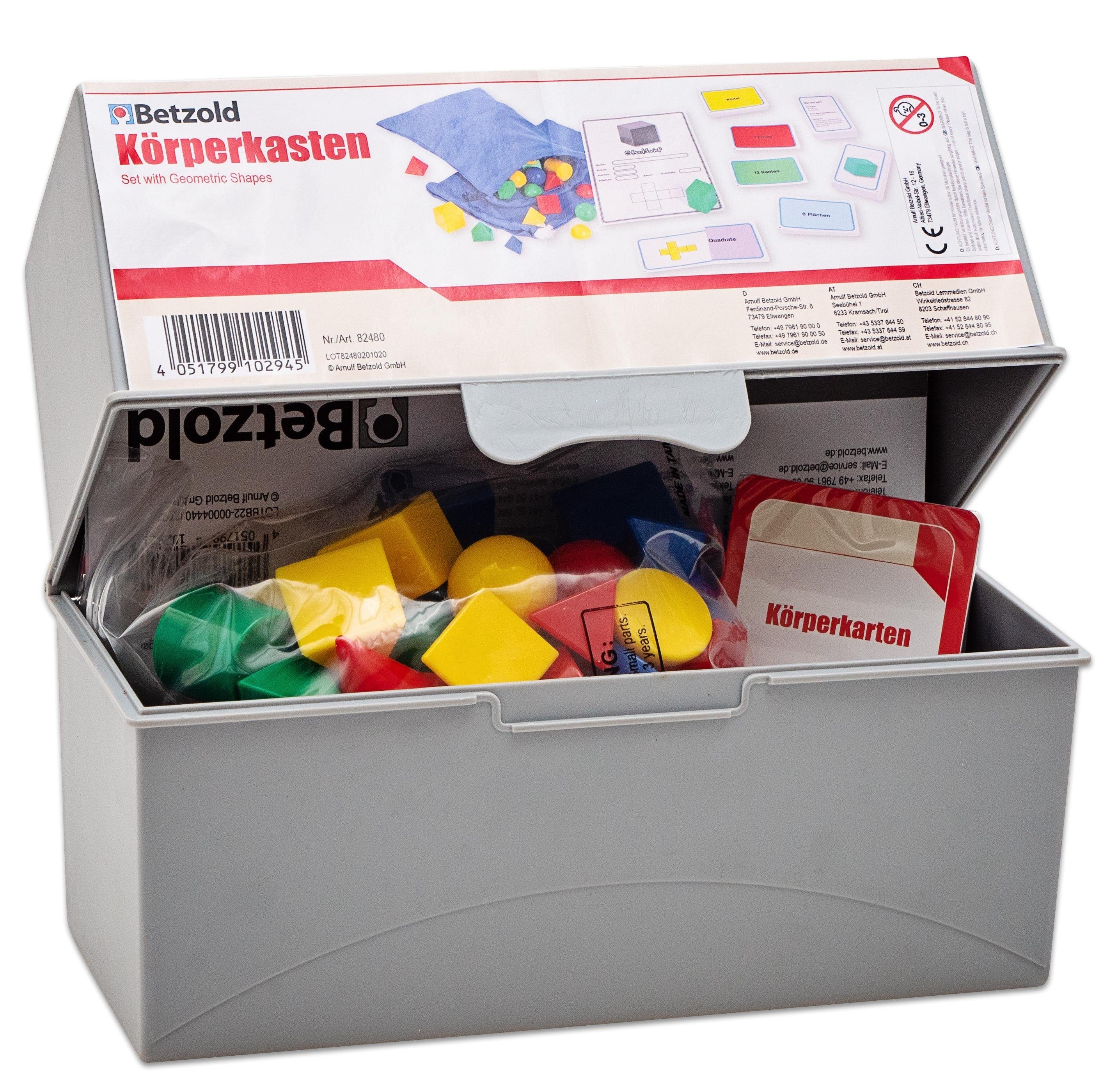 Betzold Lernspielzeug Körperkasten – Lernspiel Kinder Pädagogisches Spielzeug