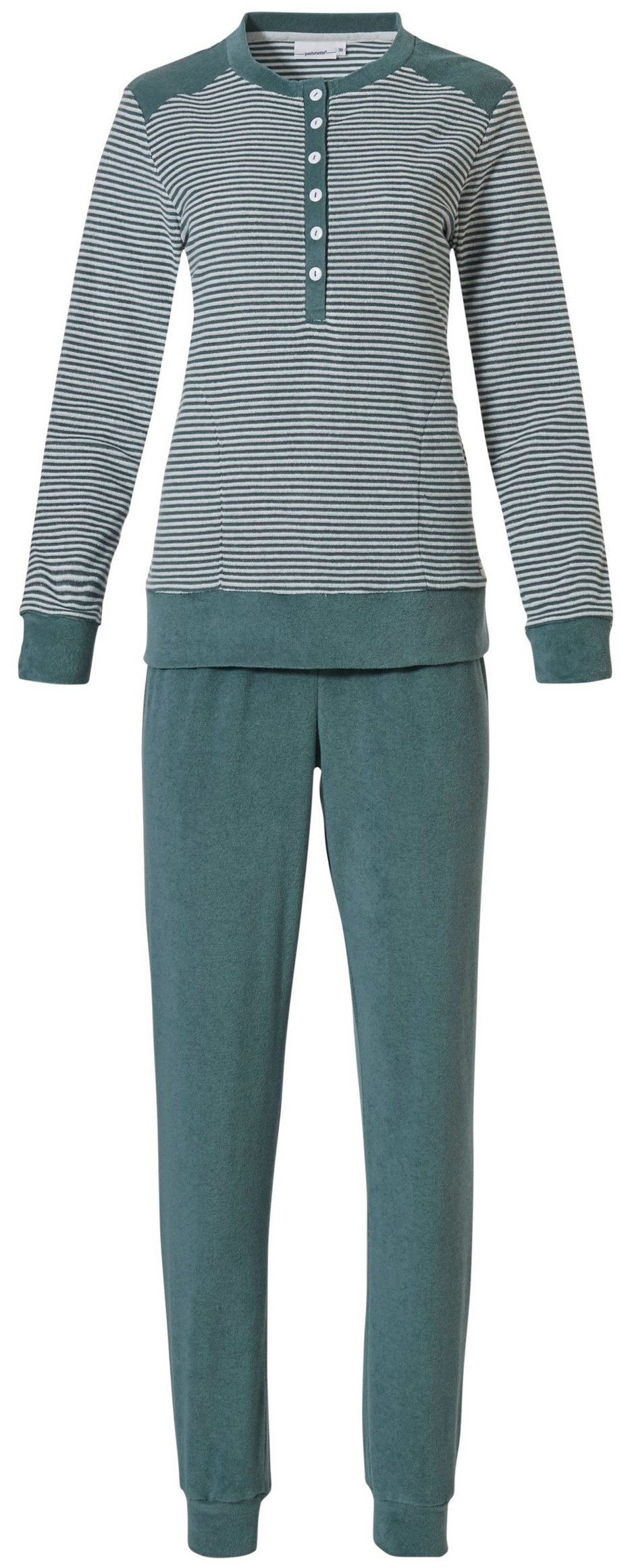 Pastunette Pyjama Warmer Pastunette Damen Frottee Schlafanzug (2 tlg) auch günstig online kaufen