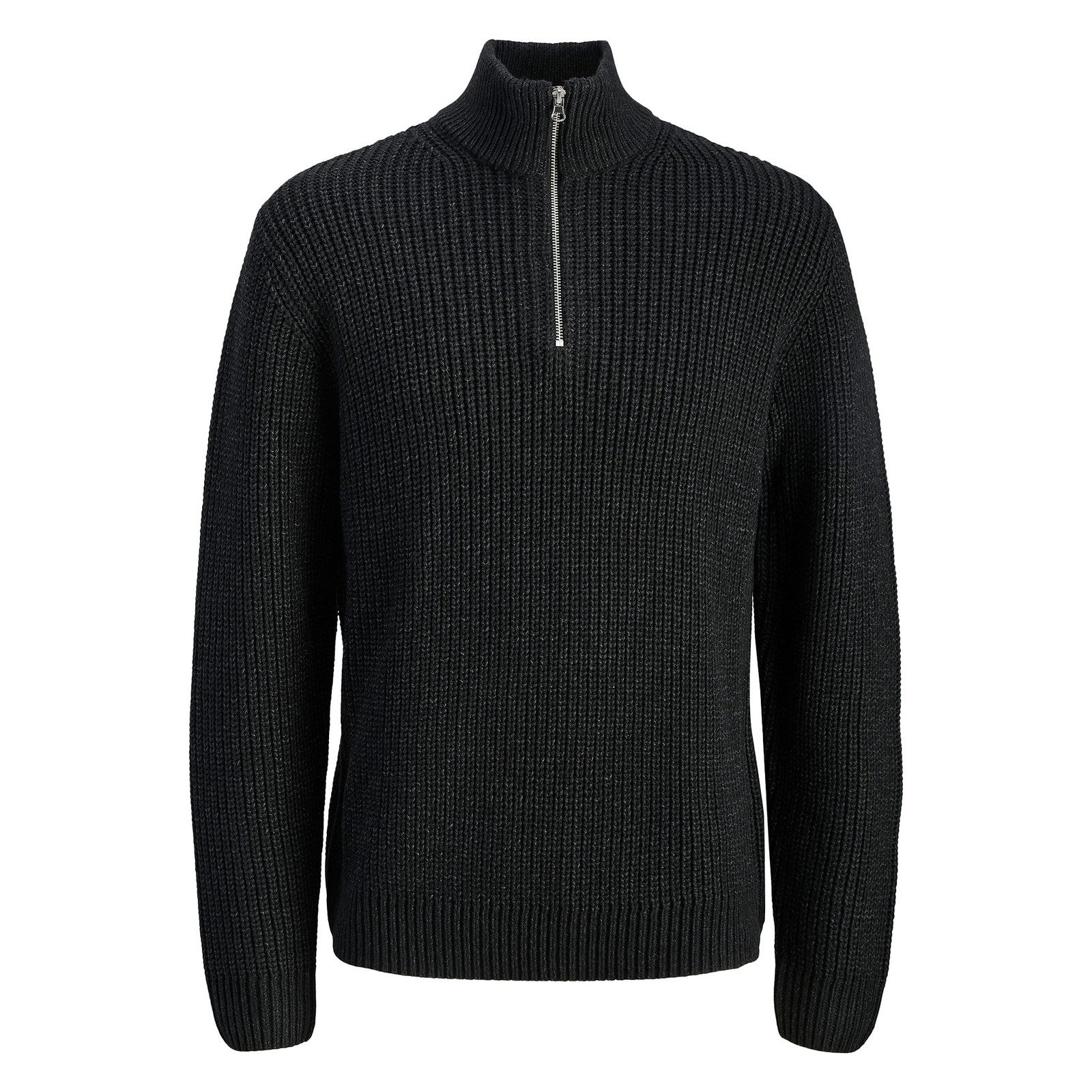 Jack & Jones Strickpullover JORBLEECKER Knit Half Zip BF mit gerippten Bünd günstig online kaufen