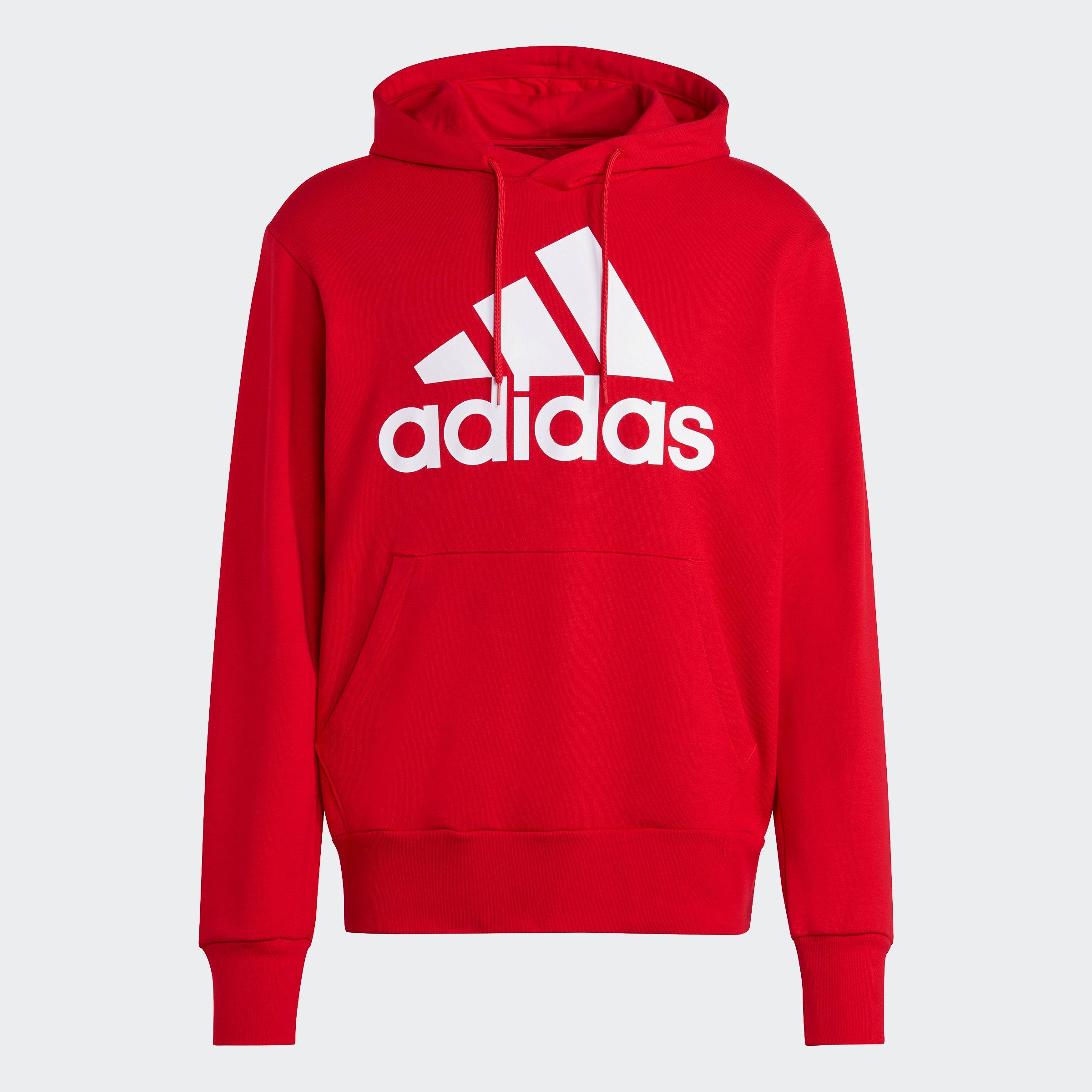 adidas Sportswear Kapuzensweatshirt M BL Better White / HD FT Scarlet