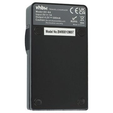 vhbw passend für Casio Exilim EX-Z30, EX-Z300SR, EX-Z300PK, EX-Z300BK, Kamera-Ladegerät