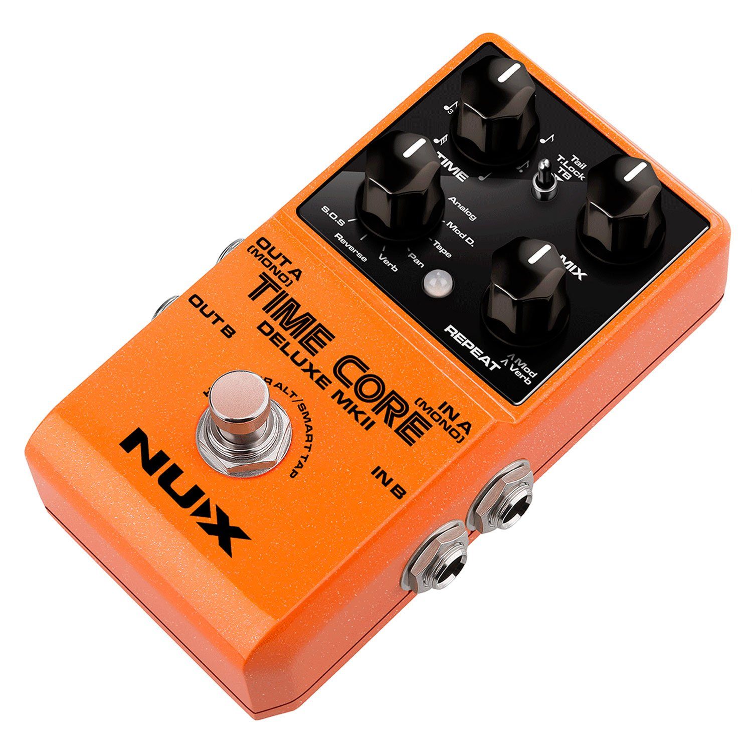 Nux E-Gitarre Nux Time Core Deluxe MKII Delay Effektgerät, Hall-Effektgerät