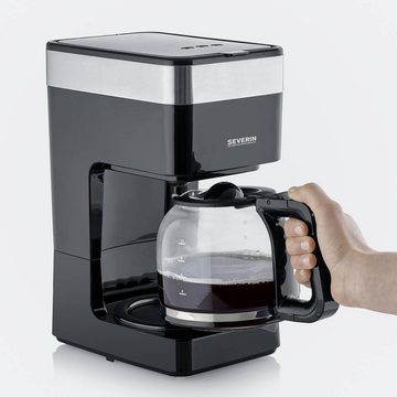 Severin Kaffeebereiter Filterkaffeemaschine, Glaskanne, mit Filterkaffee-Funktion, Warmhaltefunktion