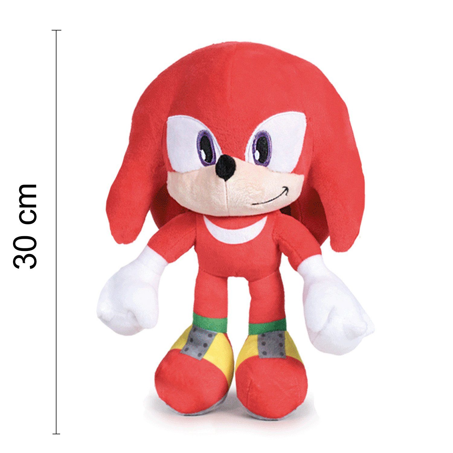 Play by Play Plüschfigur Sonic The Hedgehog 30cm Plüschtier Kuscheltier Plüsch Figur, Sonic Spielzeug für Kinder, Jungen, Mädchen
