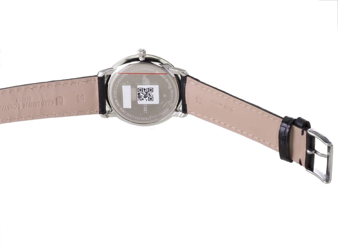 Frederique Constant Schweizer Uhr Herren Uhr Classics Slimline 39mm Ø FC-245M5S6 Classic Slimeline, kleine Sekundenanzeige bei der "6", Ultraflach