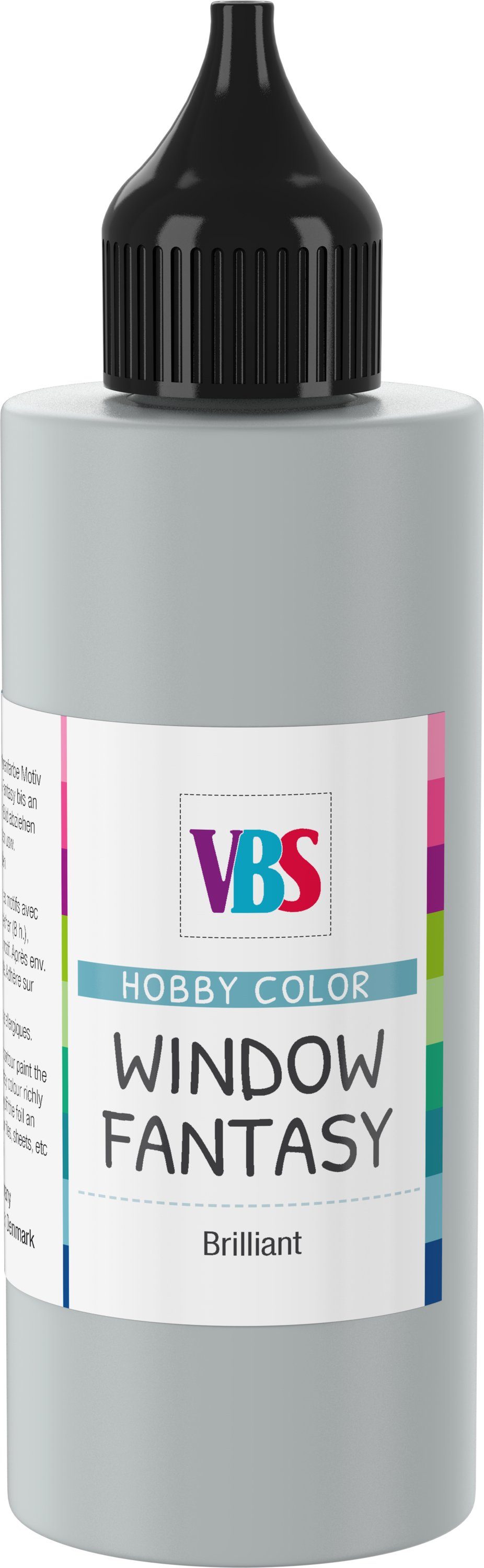 Fenstersticker, VBS, 85 ml Kontur-Silber | Sticker