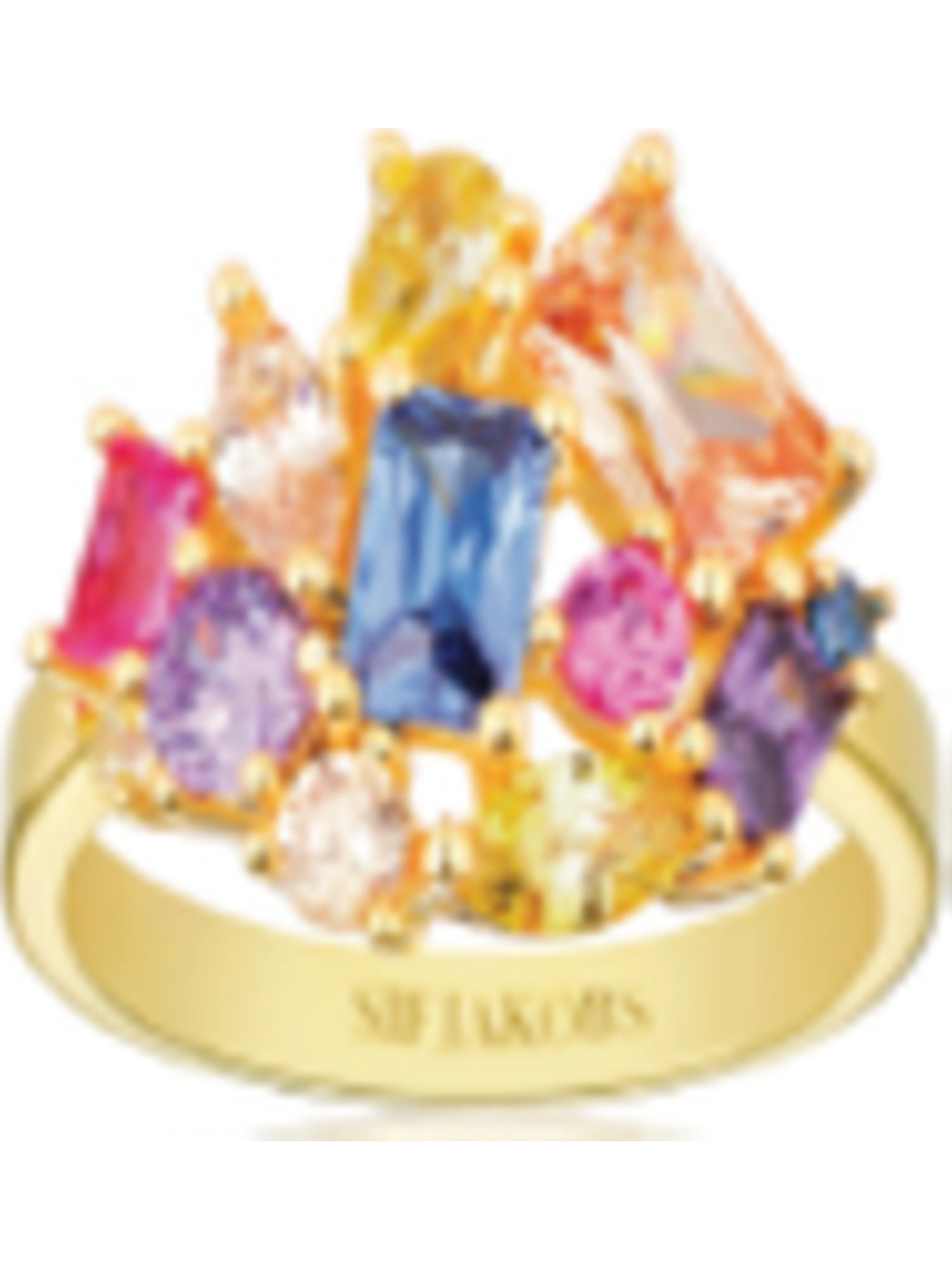 Sif Jakobs Jewellery Silberring bicolor, gold
