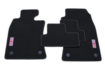 teileplus24 Auto-Fußmatten 500 Velours Fußmatten Set kompatibel mit Mini 1 R50 R53 2001-2006