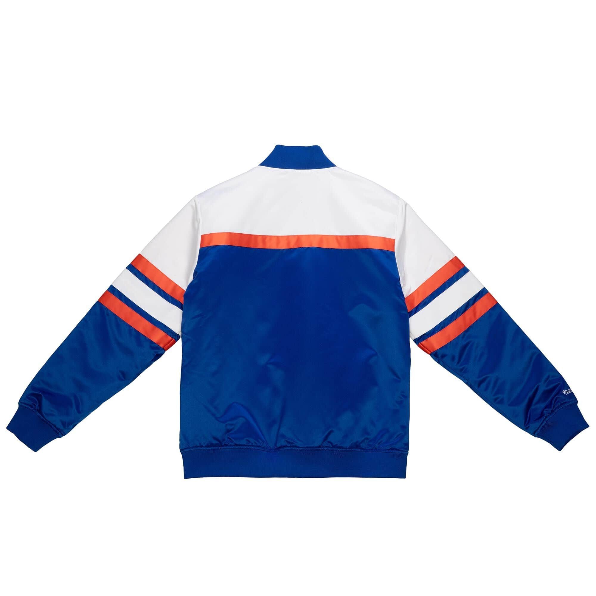 Heavyweight Knicks Windbreaker Satin & New York Mitchell Ness SCRIPT