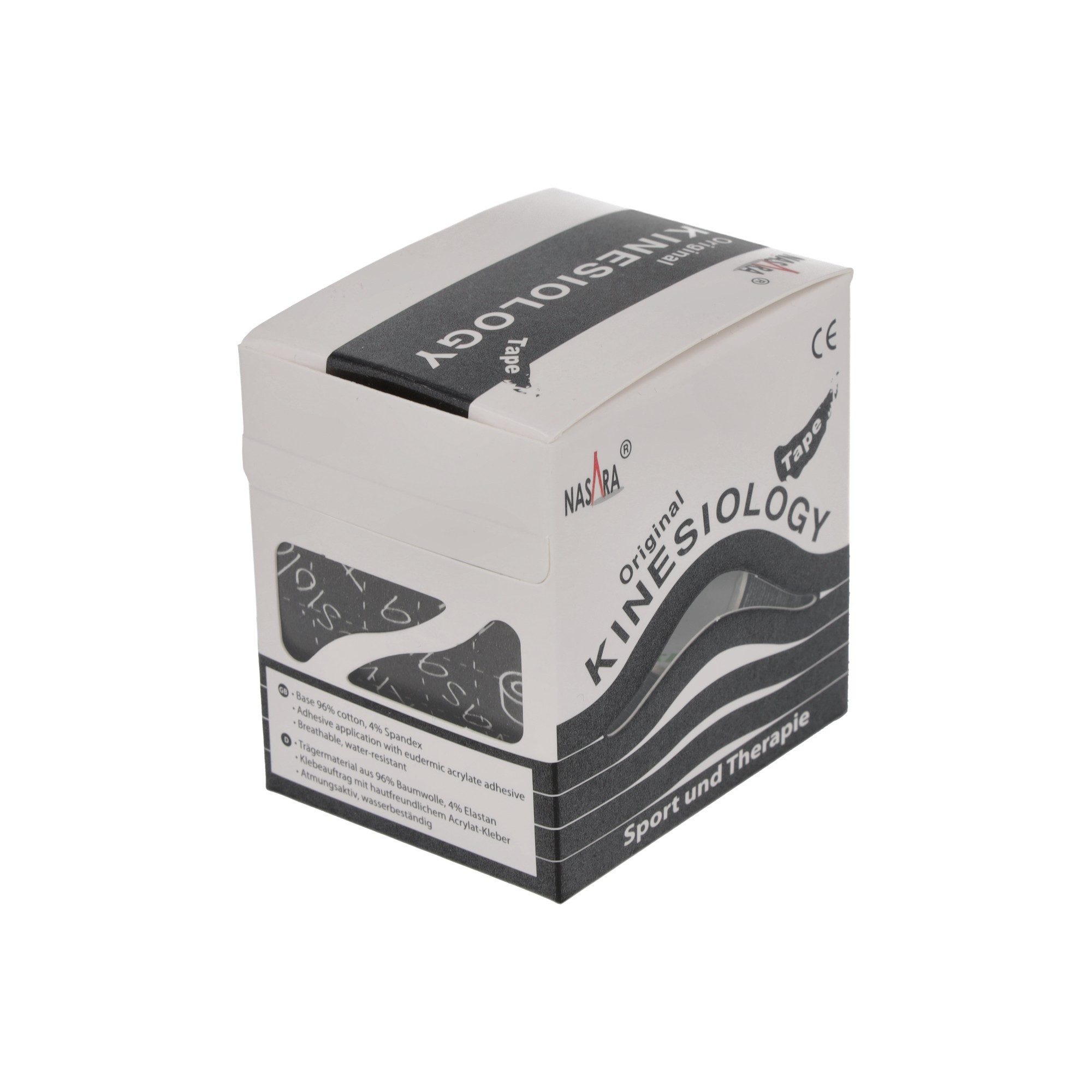 NASARA Kinesiologie-Tape 5cm x 5m 12 Farben